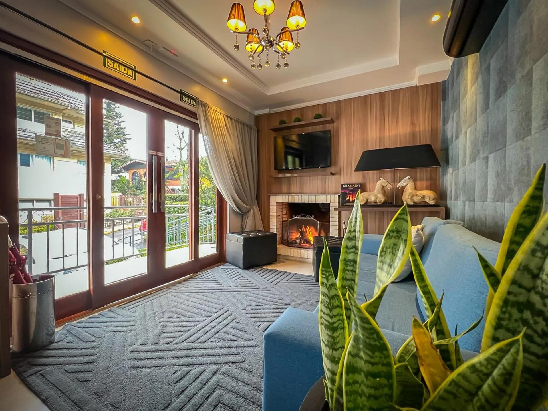 Lobby or reception in Pousada Viena