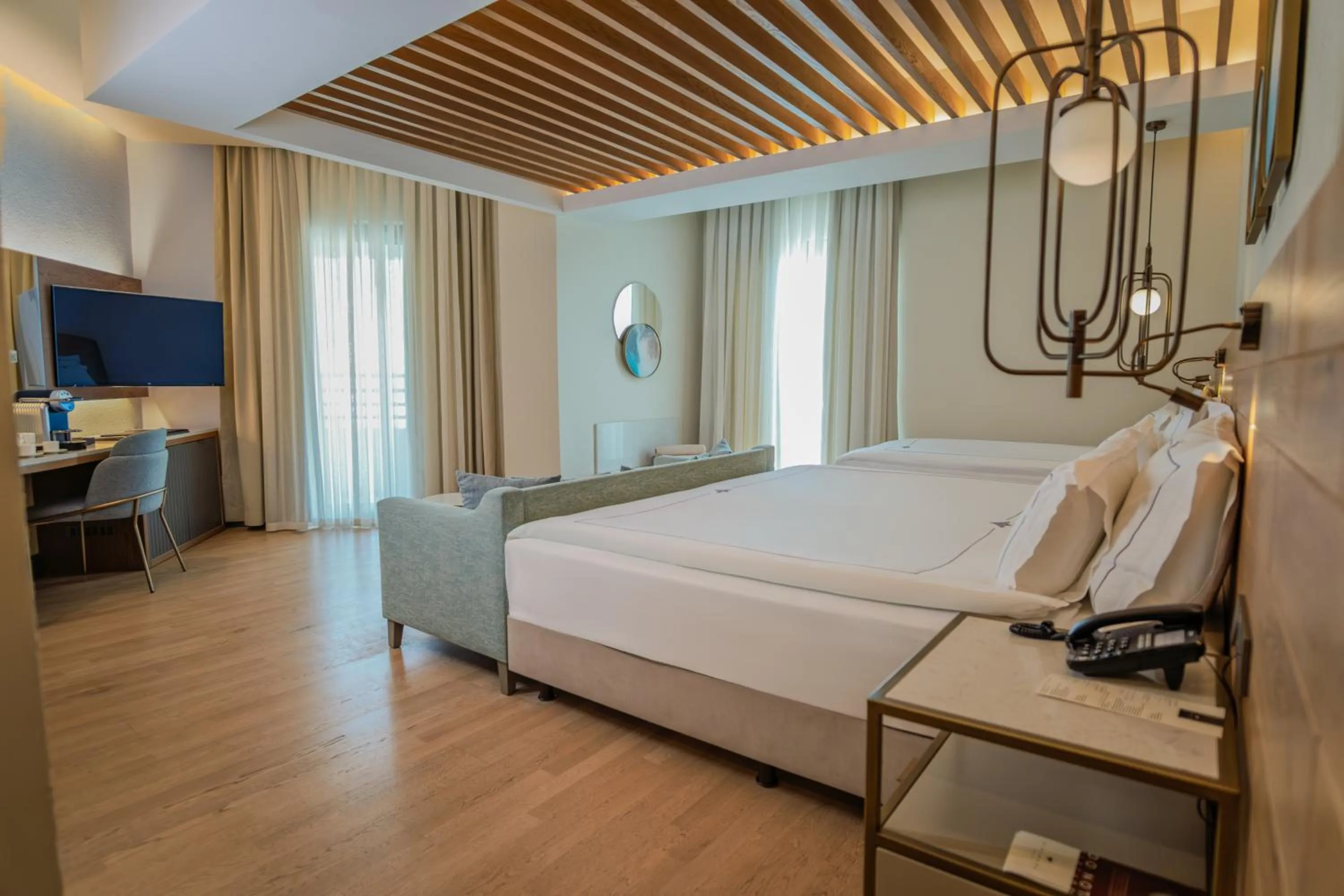 Bed in Miramare Beach Hotel - Ultra All Inclusive