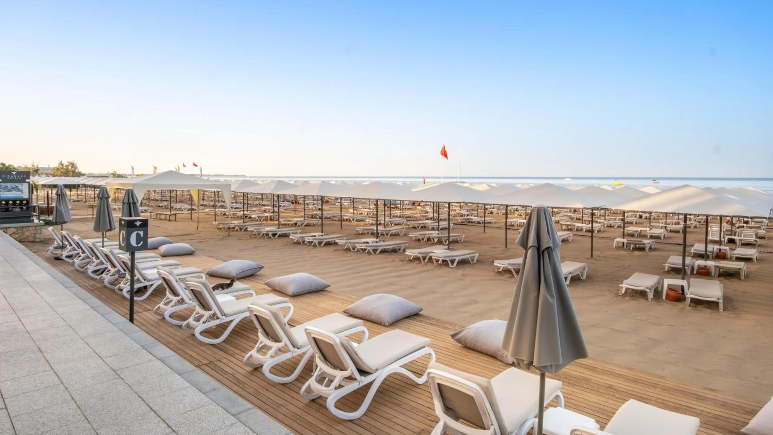 Beach in Miramare Beach Hotel - Ultra All Inclusive