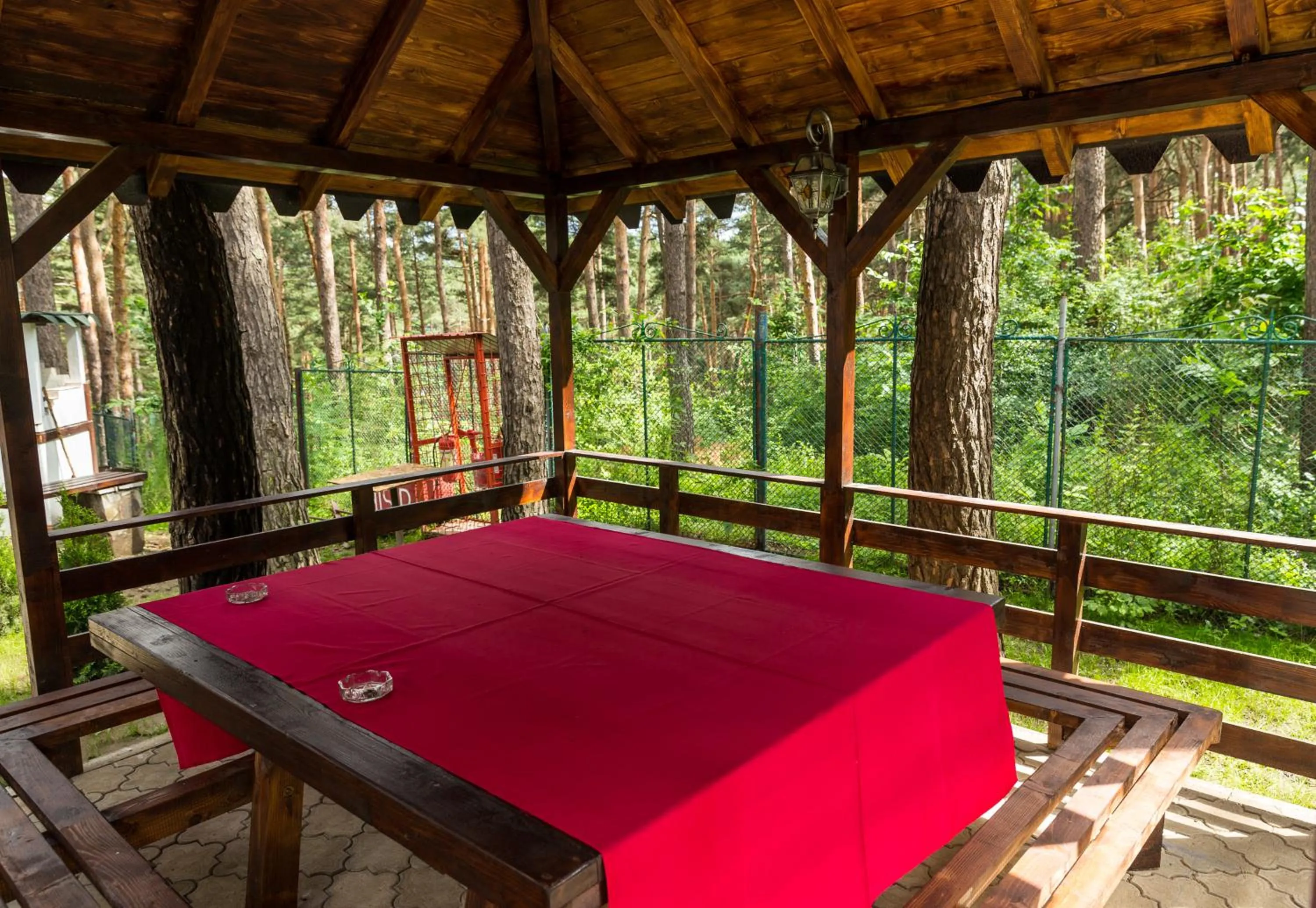 BBQ facilities in Complex Parc Pini Moinesti