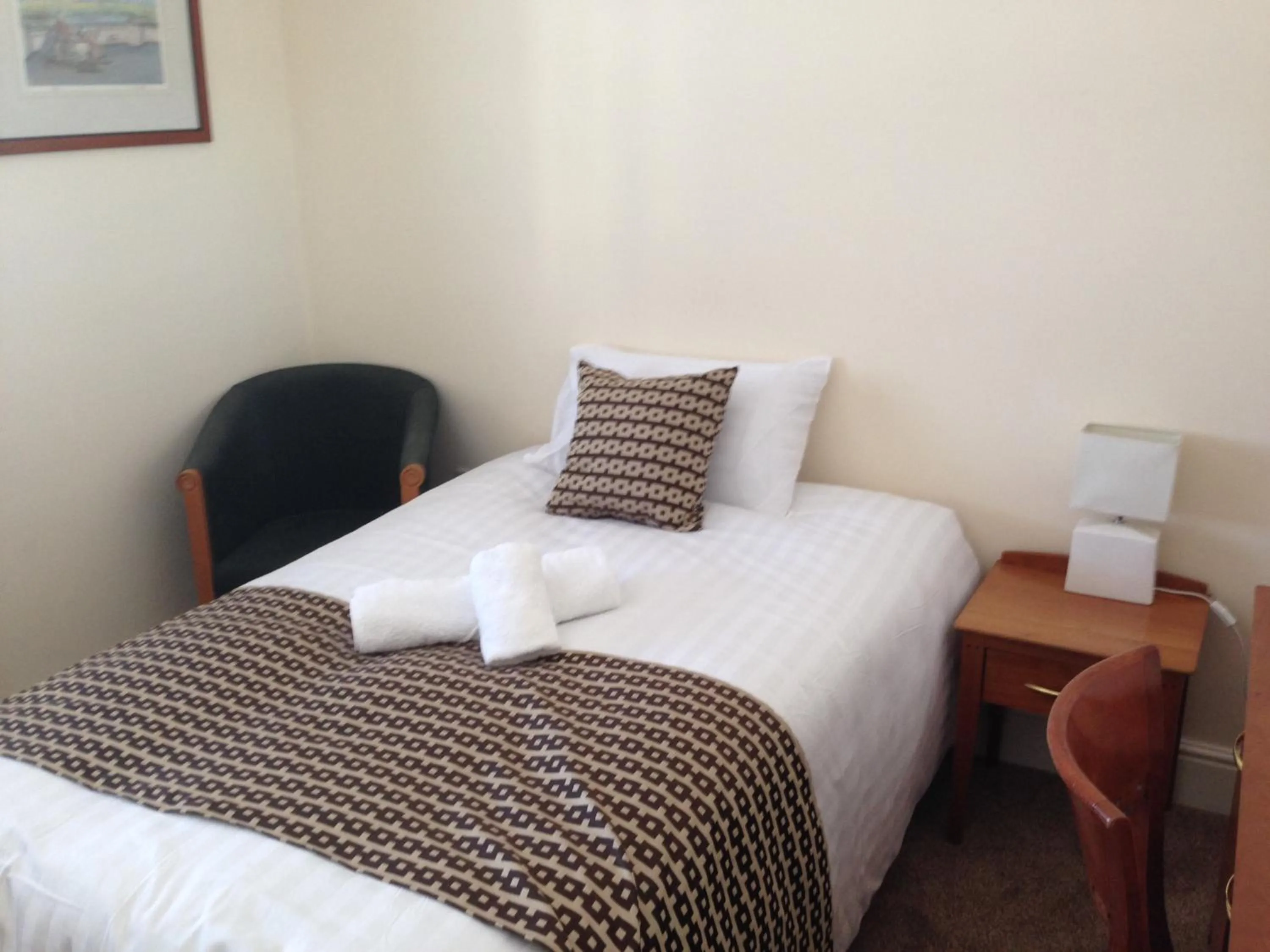 Bed in Victoria hotel