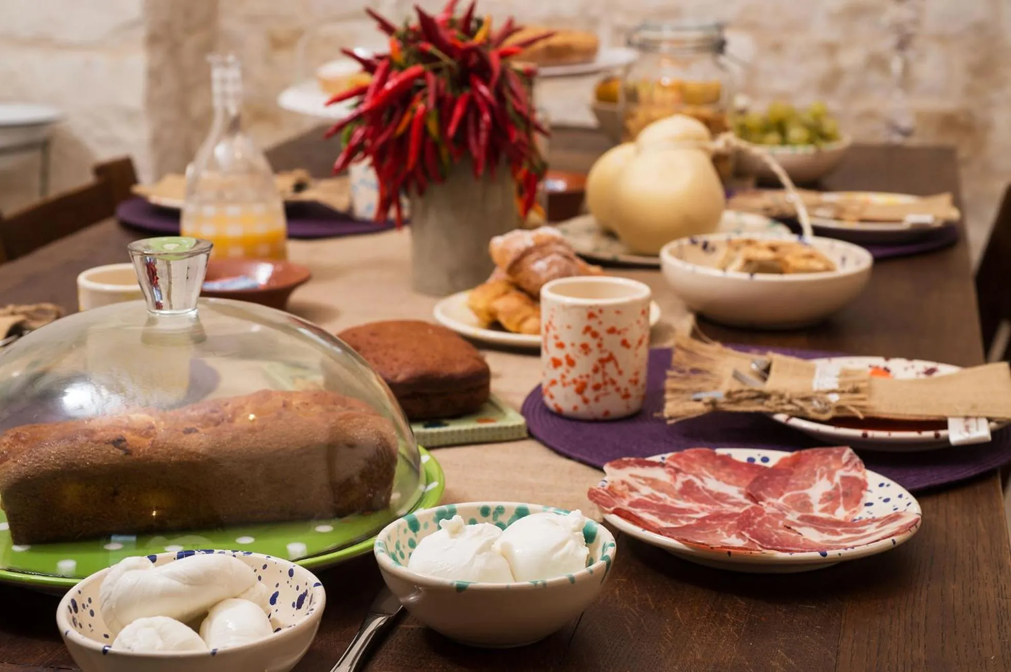 Breakfast in Le Dieci Porte