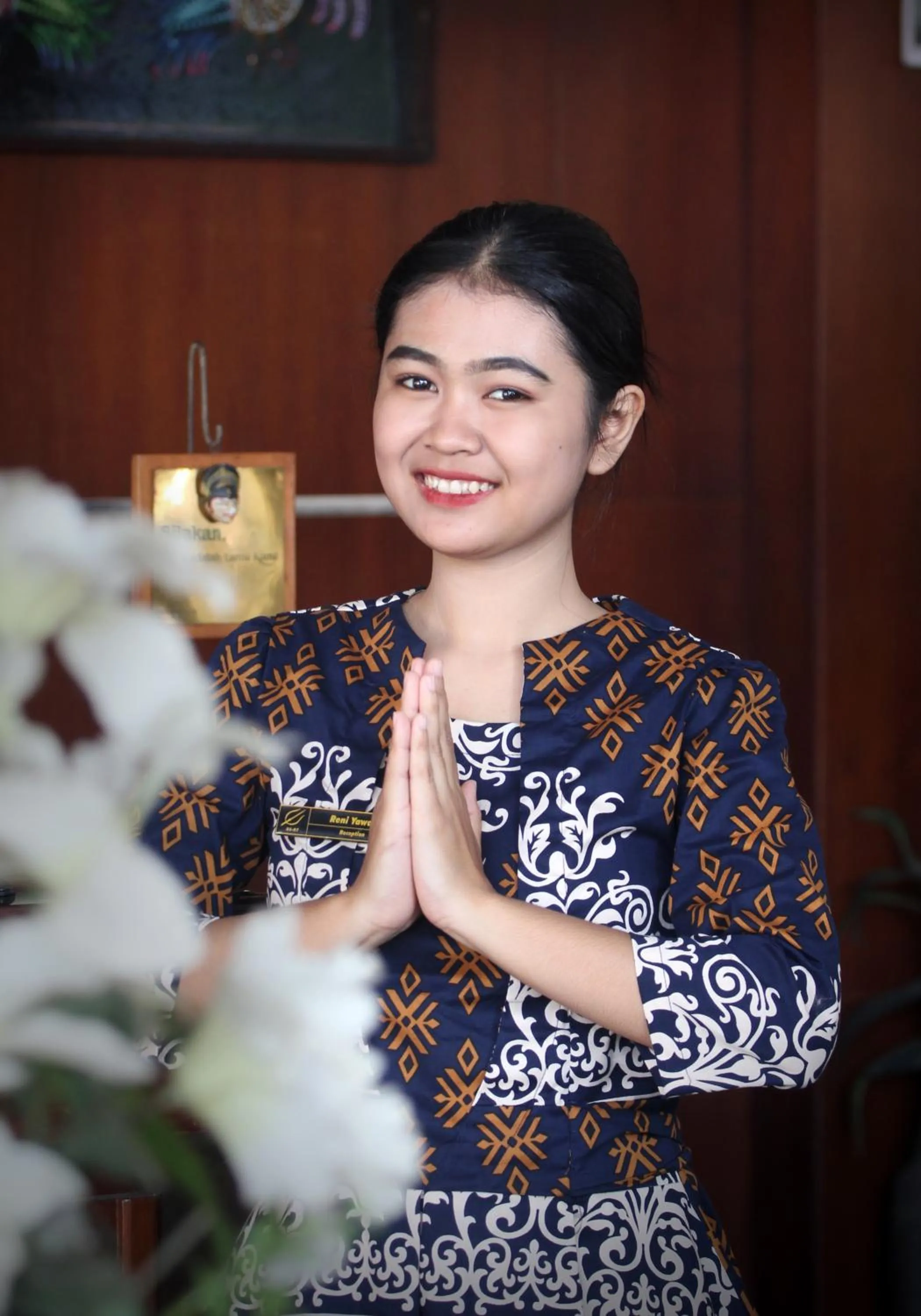 Lobby or reception in Hotel Grand Trisula Indramayu