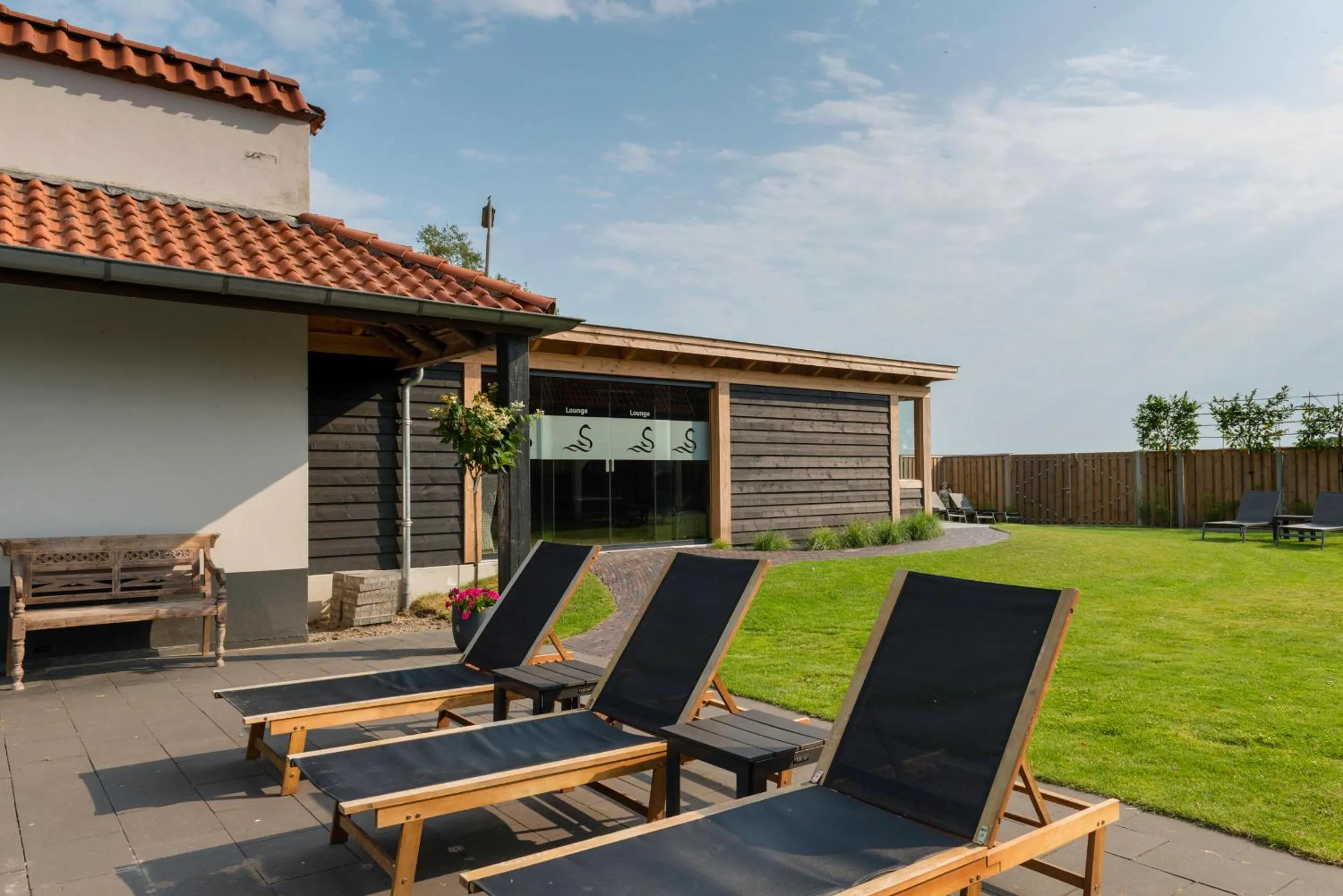 Garden in Wellnesshotel Spabron