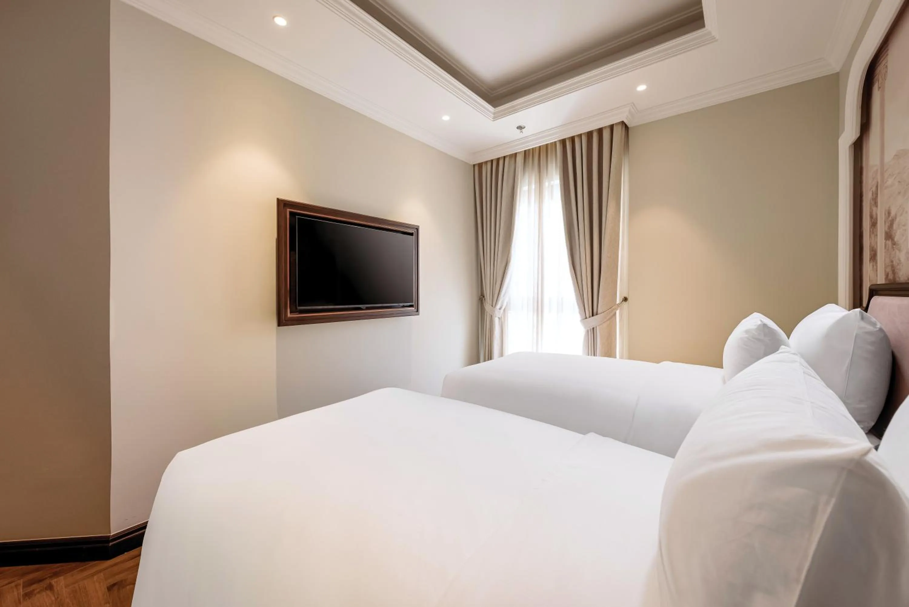 Bedroom, Bed in Heritage Ham Long Hotel and Spa