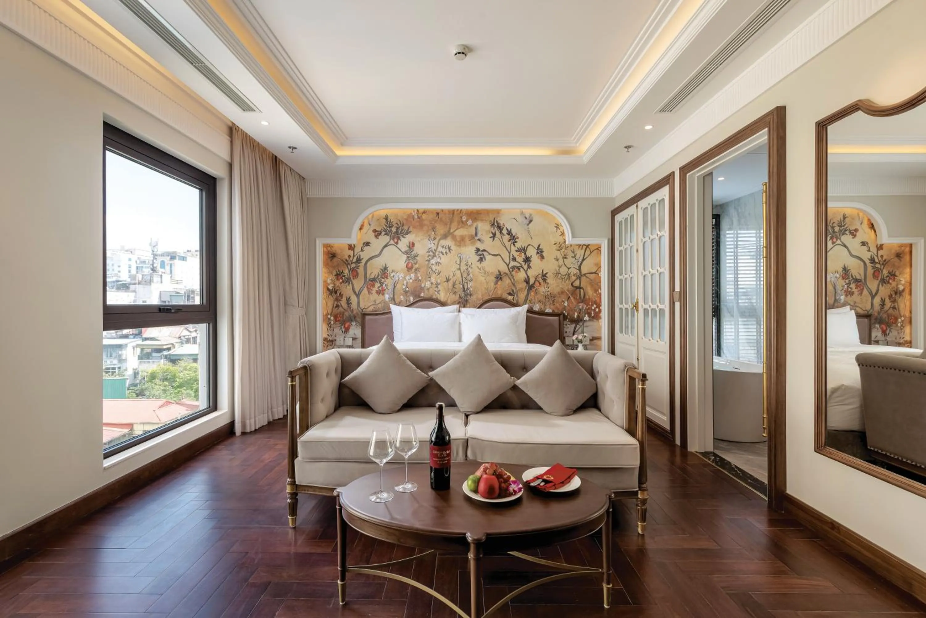 Bedroom in Heritage Ham Long Hotel and Spa