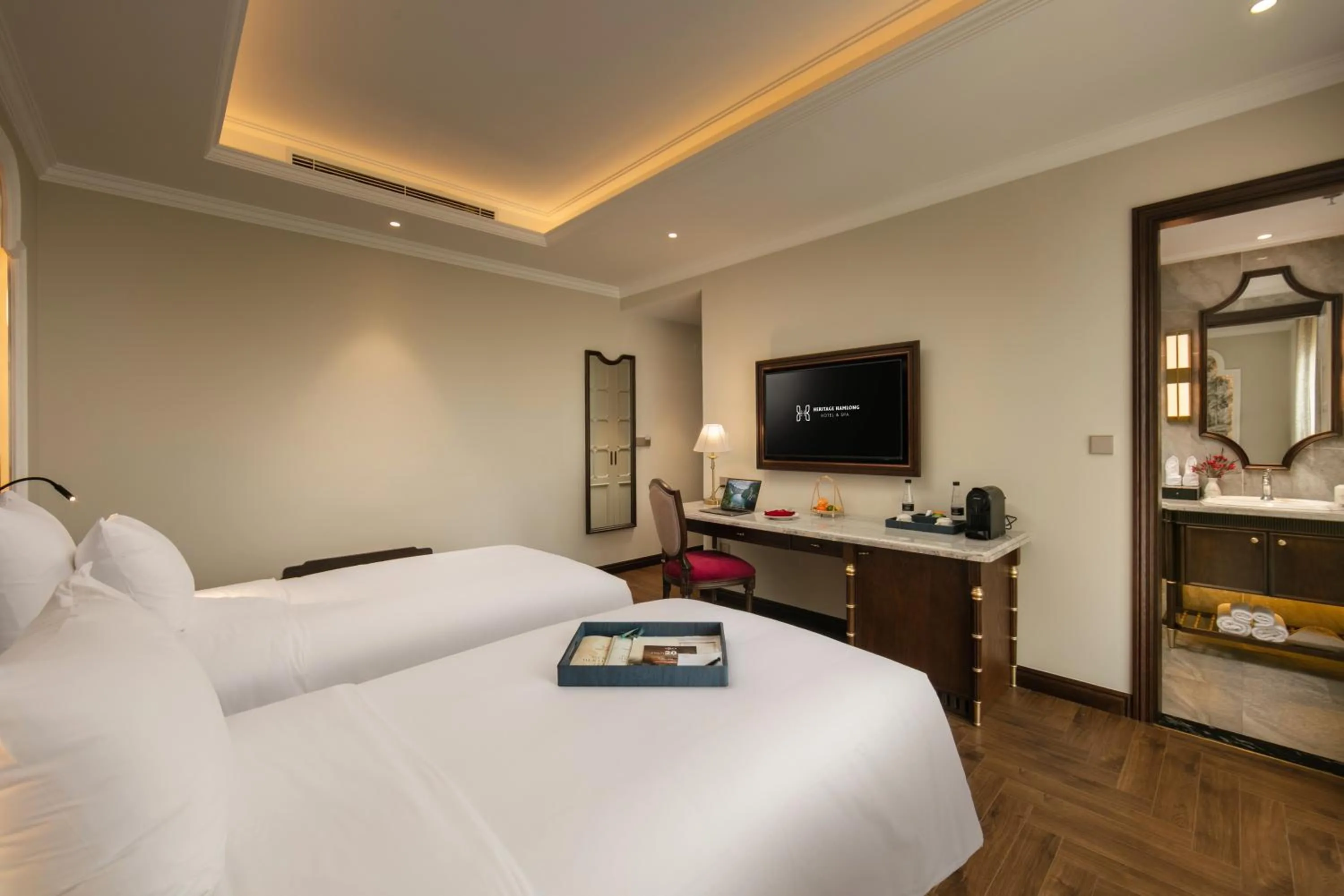 Bedroom, Bed in Heritage Ham Long Hotel and Spa