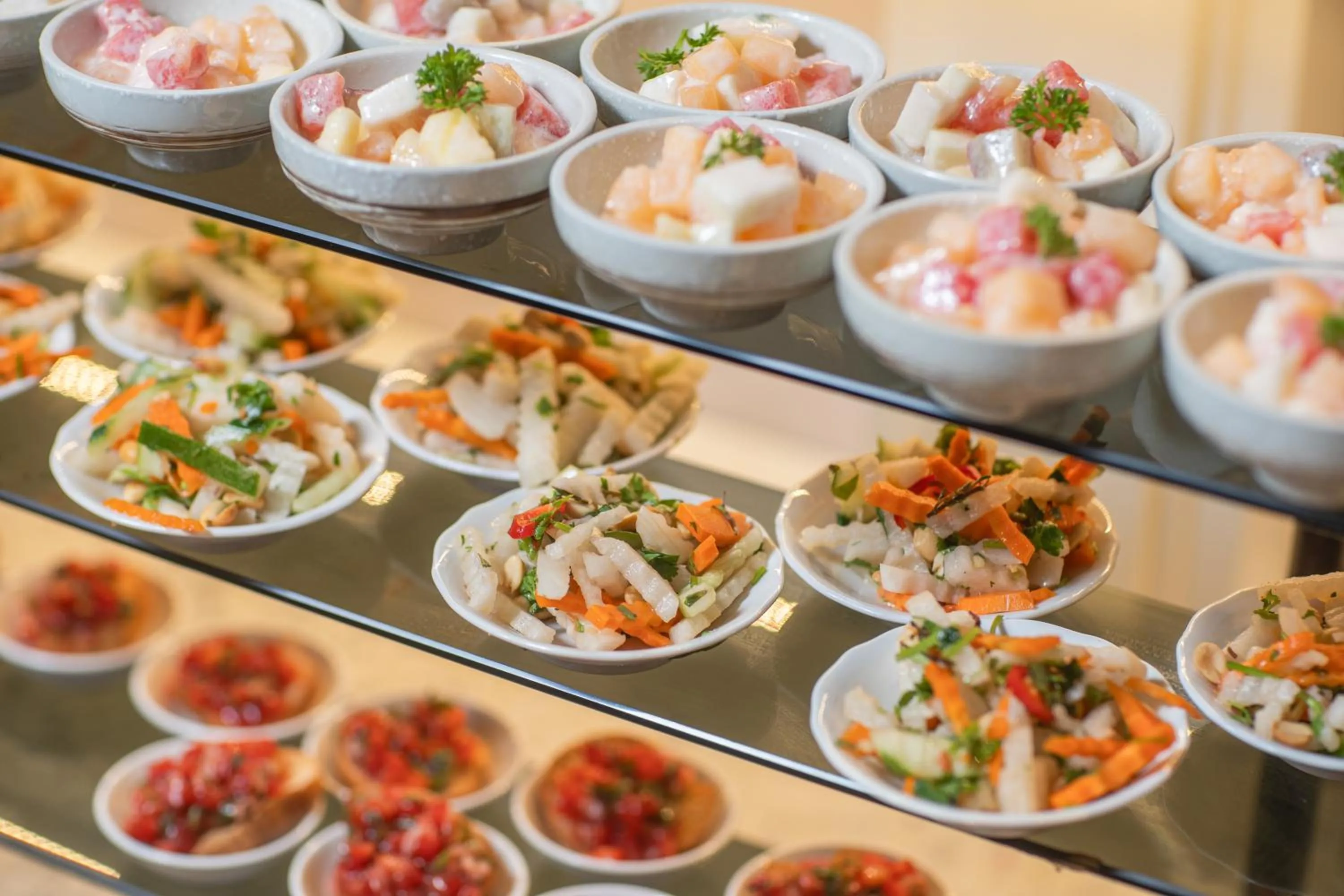 Buffet breakfast in Heritage Ham Long Hotel and Spa