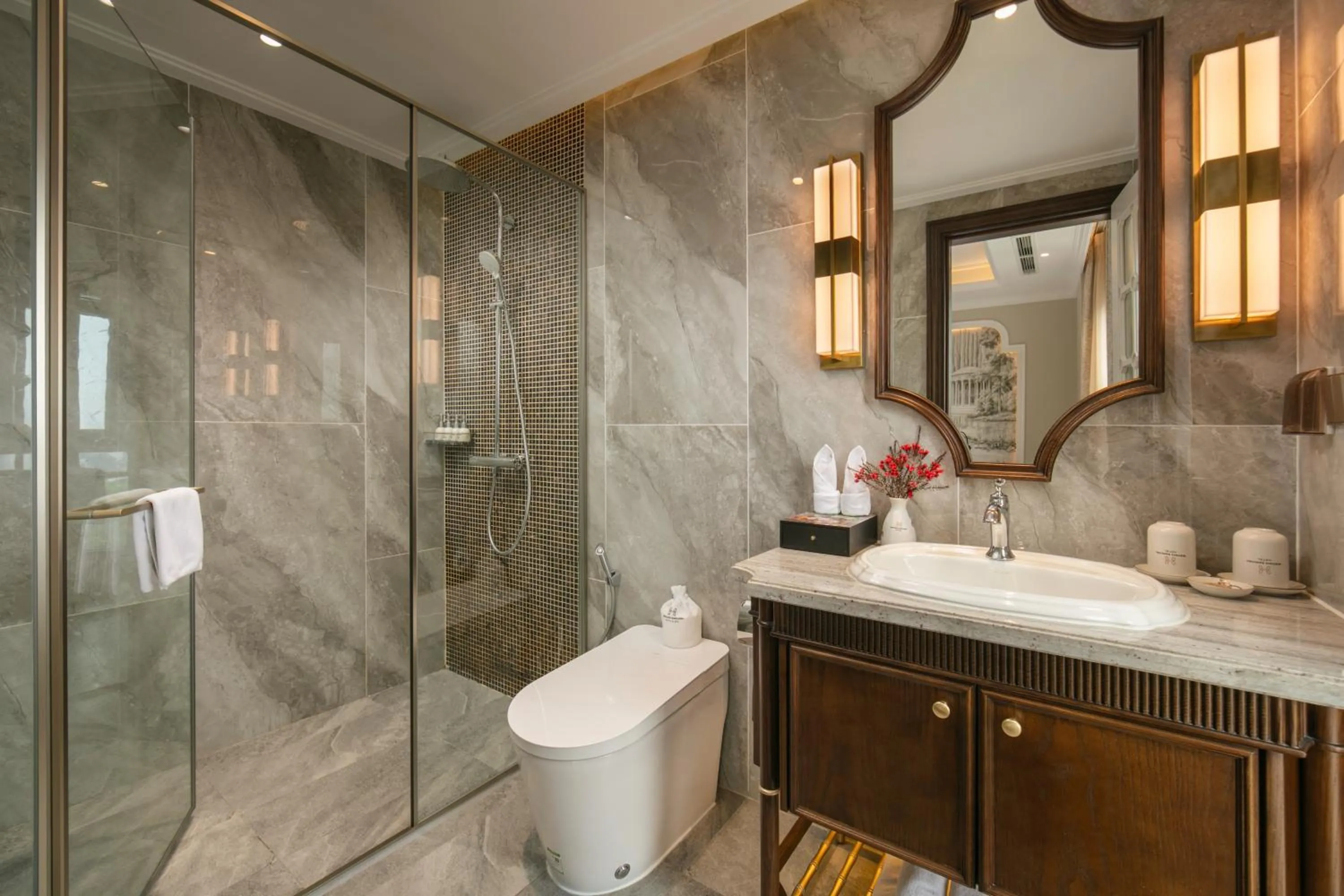 Bathroom in Heritage Ham Long Hotel and Spa