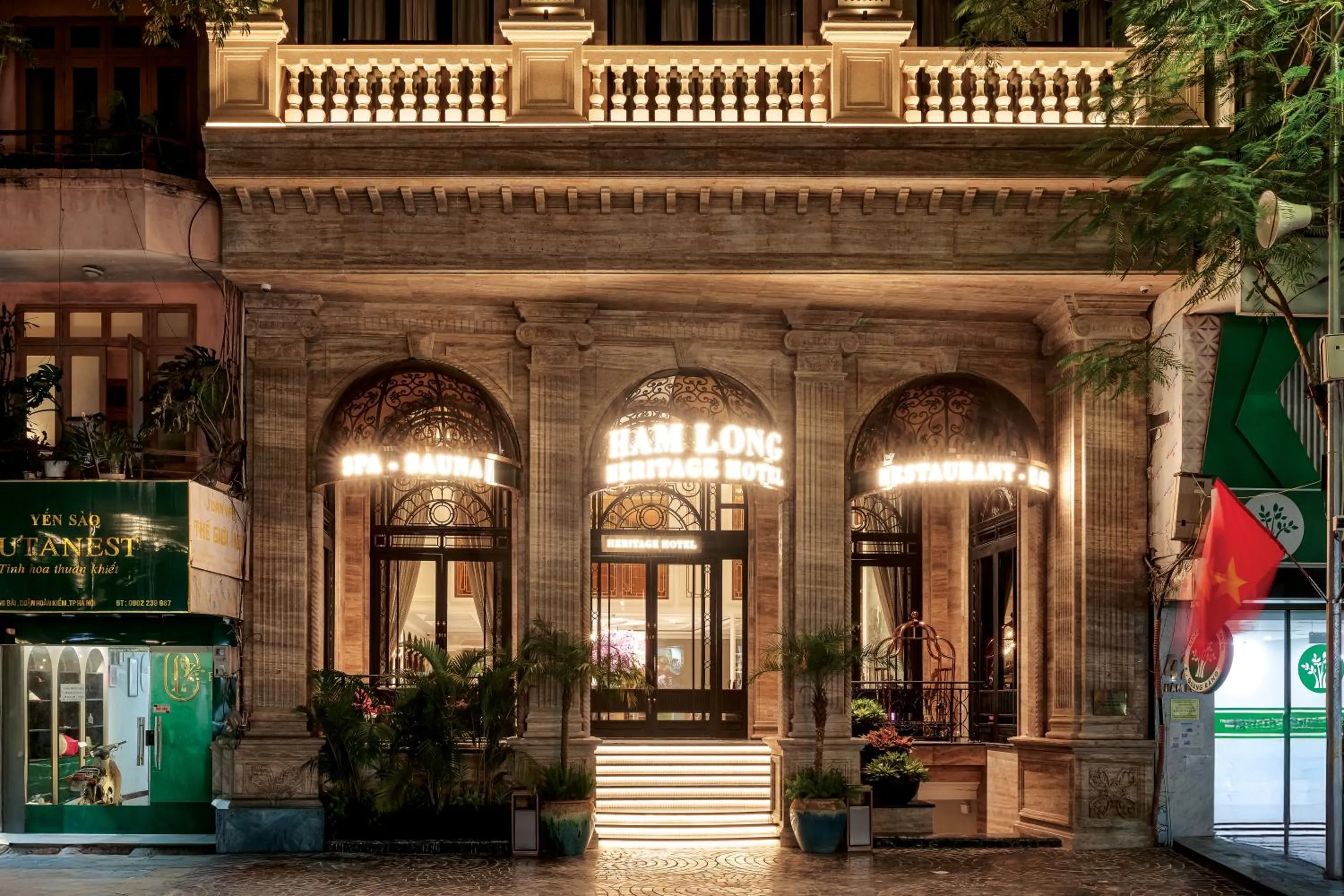 Property building in Heritage Ham Long Hotel and Spa