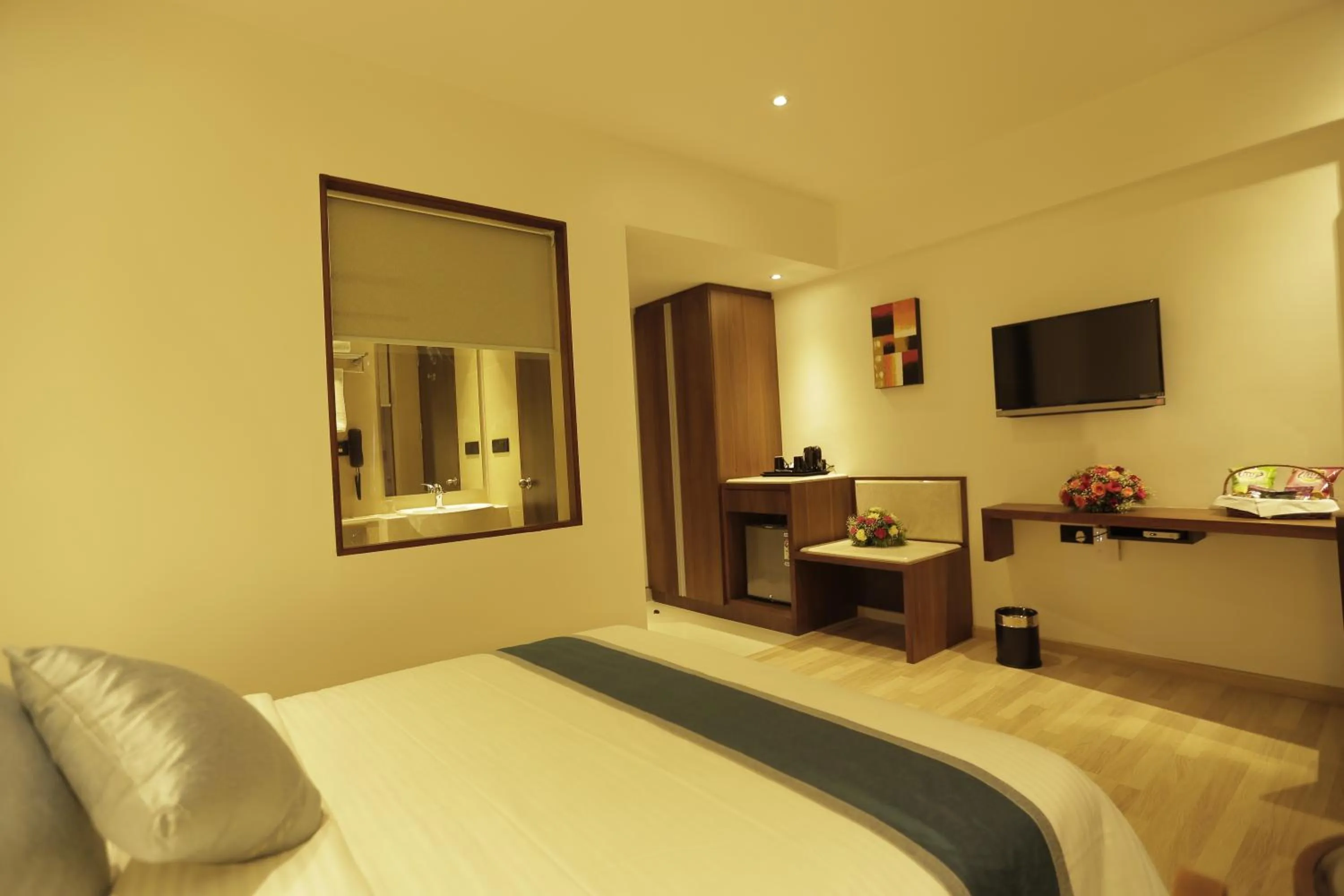 Bedroom, Bed in Park Connect