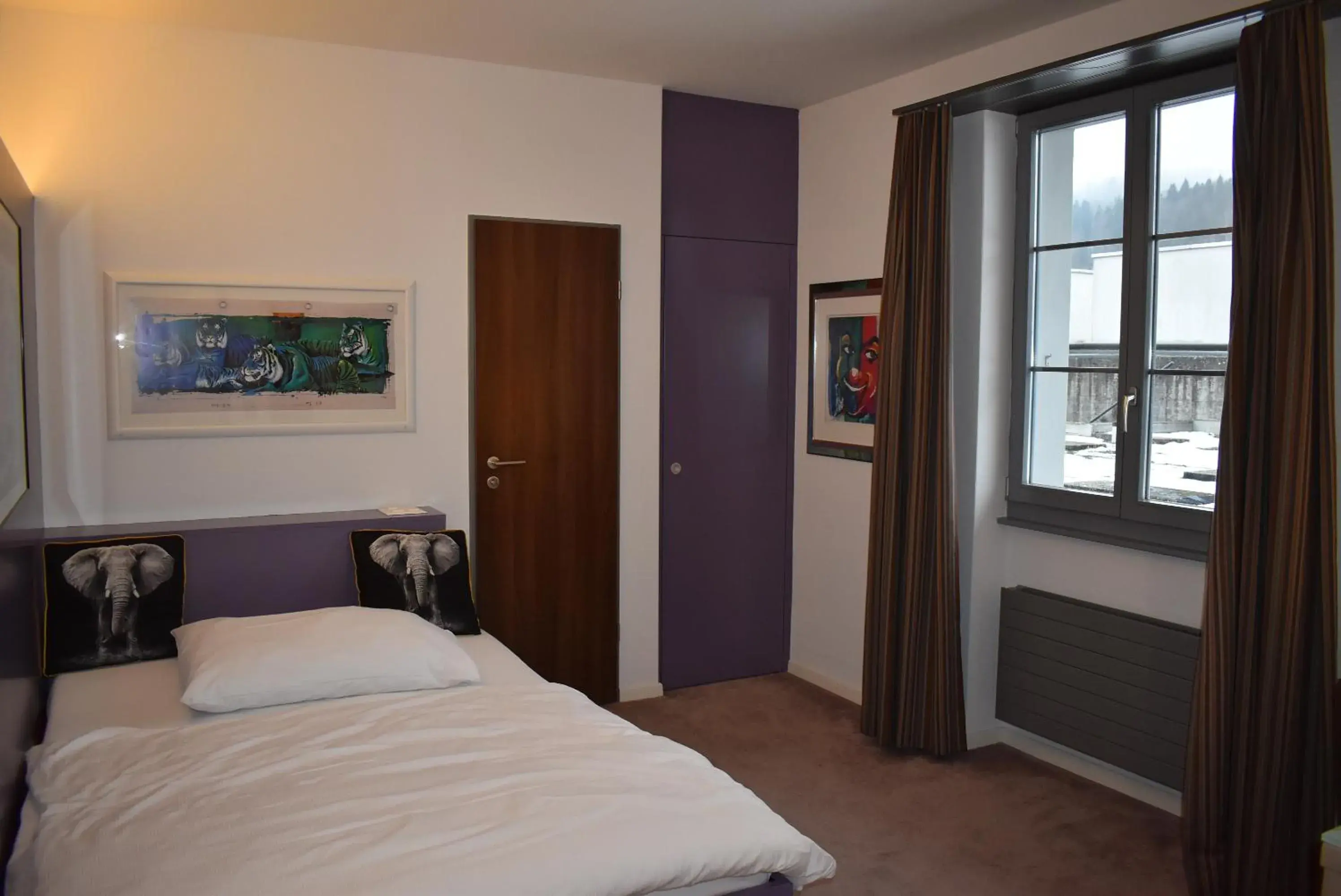Single Room with Bathroom in Herberge Teufenthal Single Room with Bathroom in Herberge Teufenthal