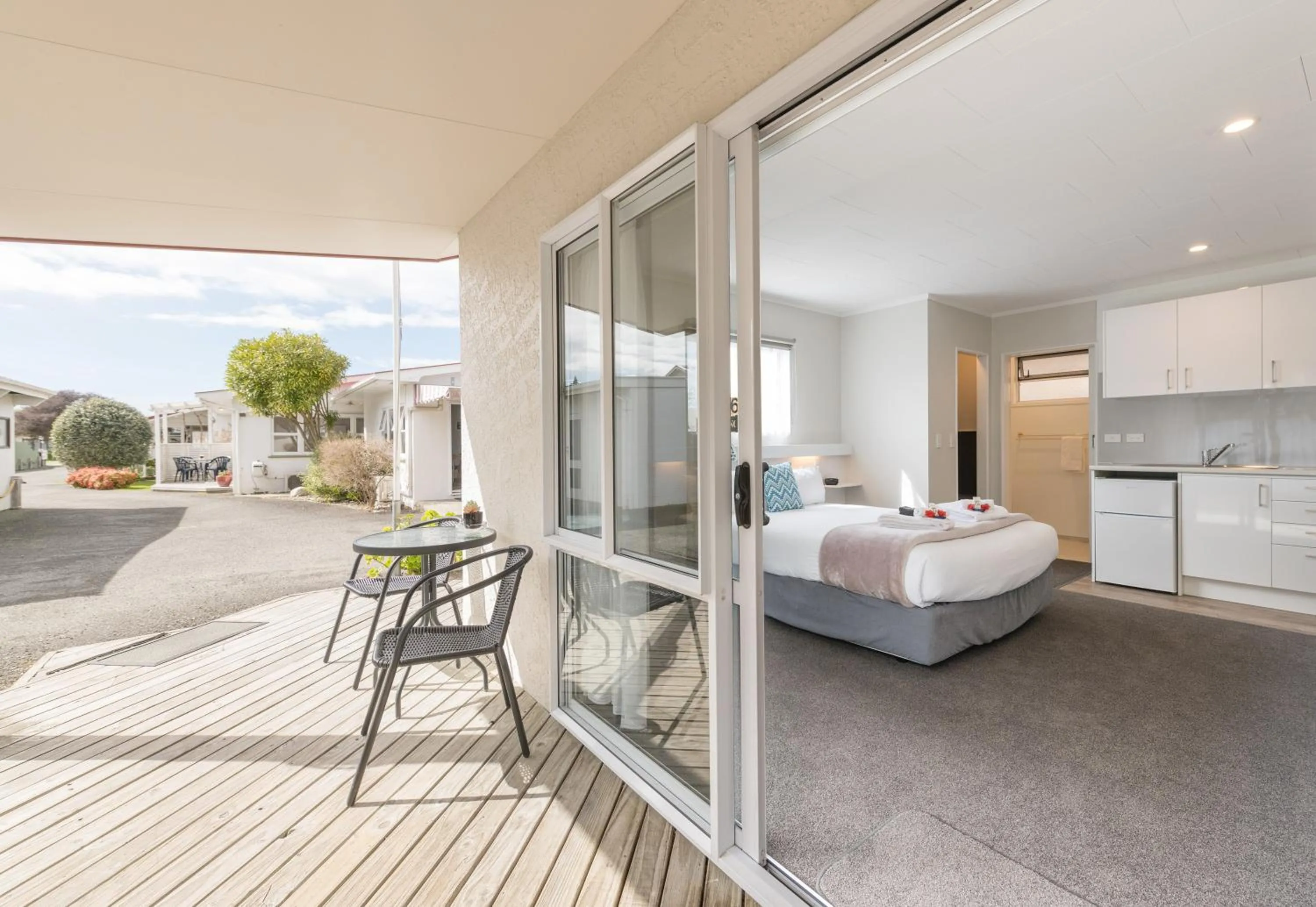 Balcony/Terrace in Abbey Court Motel