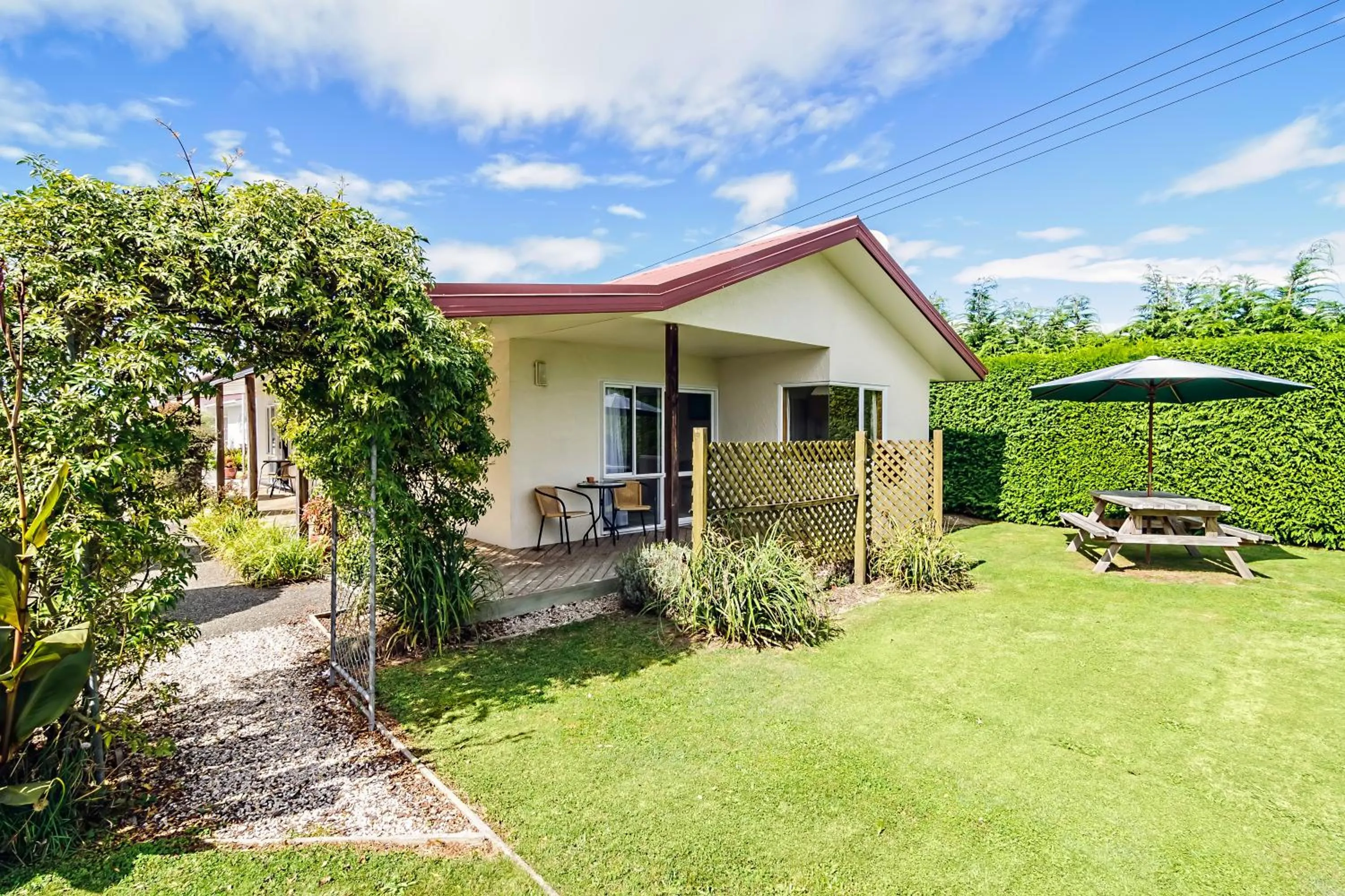 Garden in Abbey Court Motel