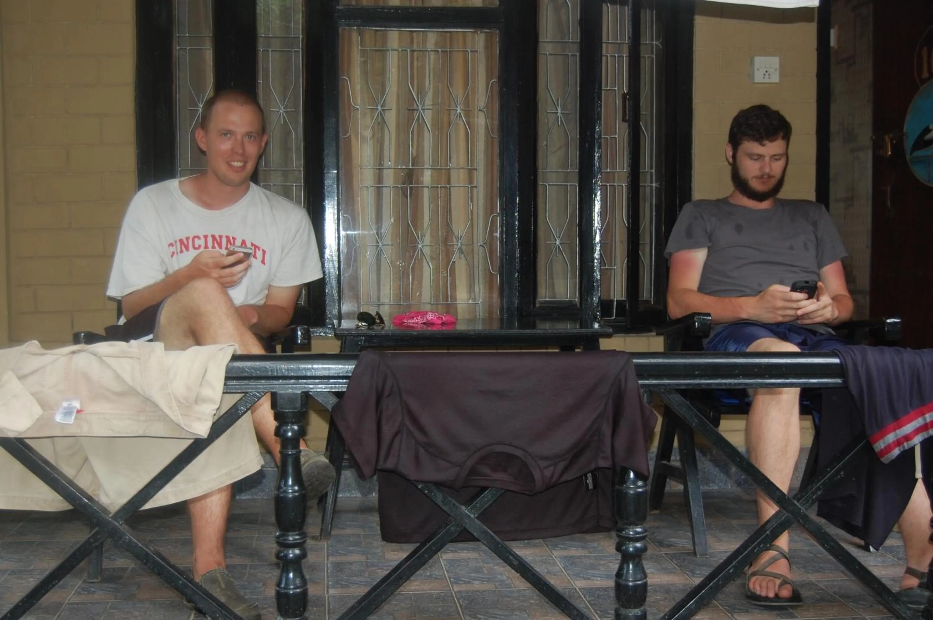 Guests in Rainbow Safari Resort