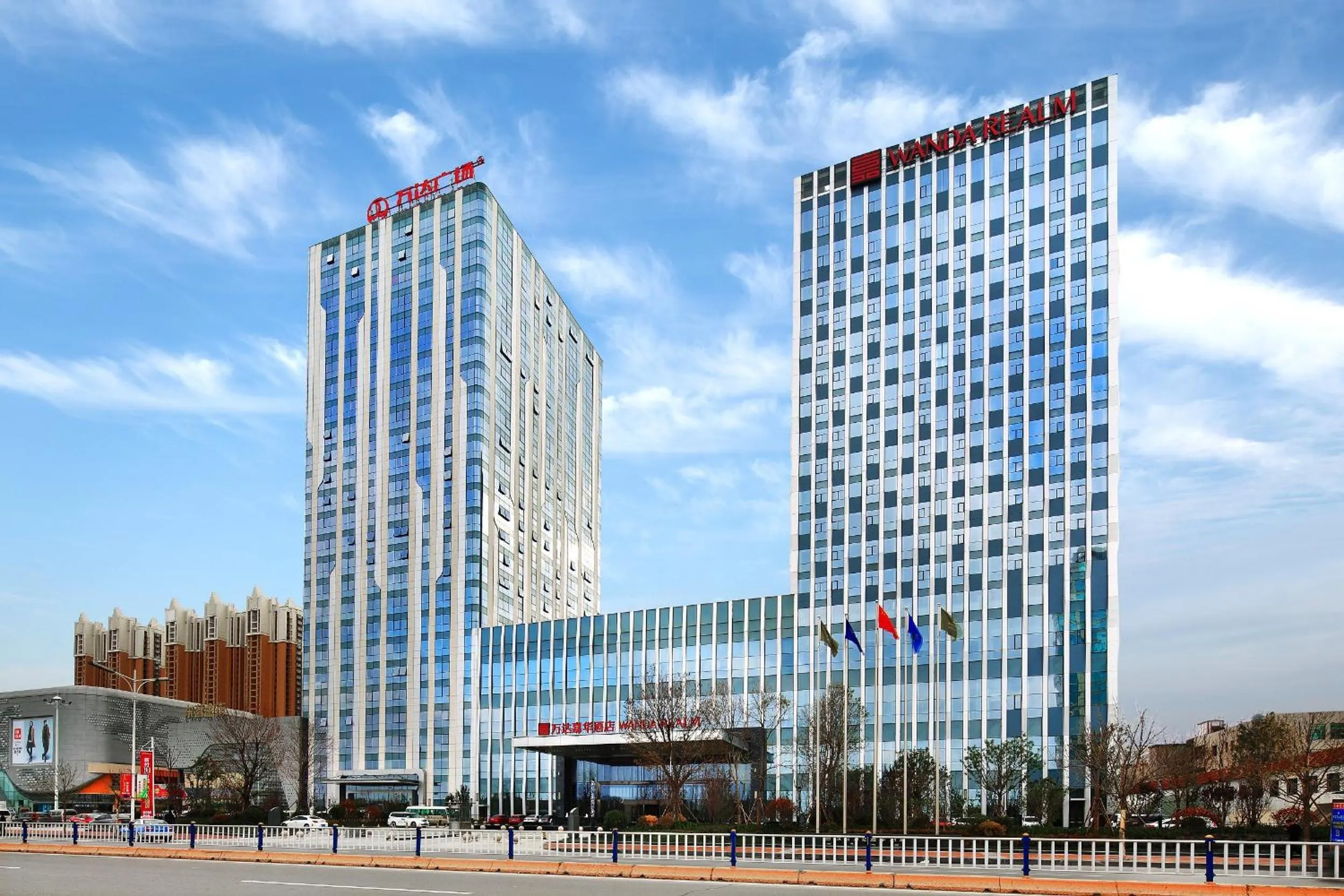 Bird's eye view in Wanda Realm Hotel Dongying