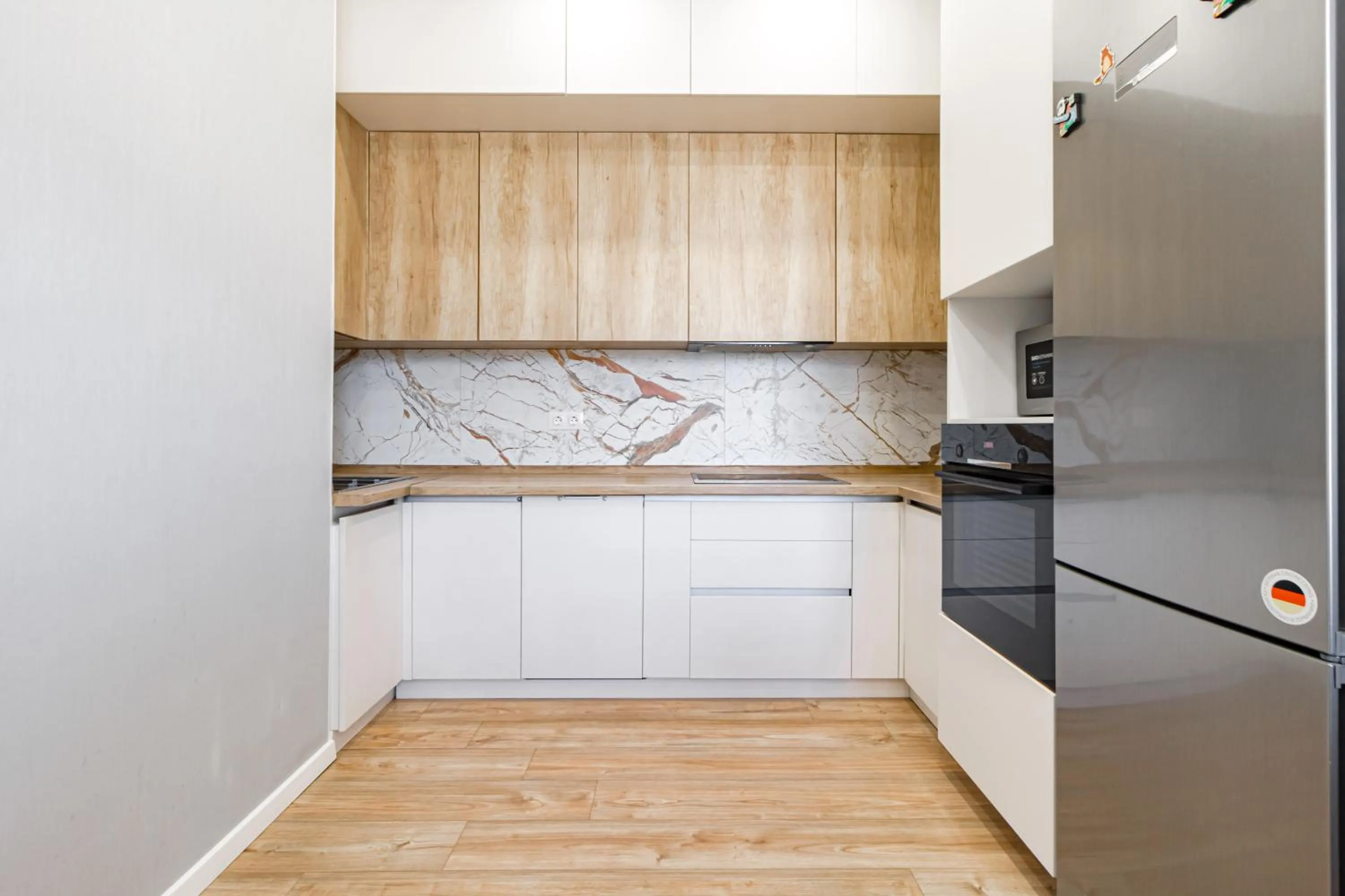 Kitchen or kitchenette in Alpamys Luxe Stay