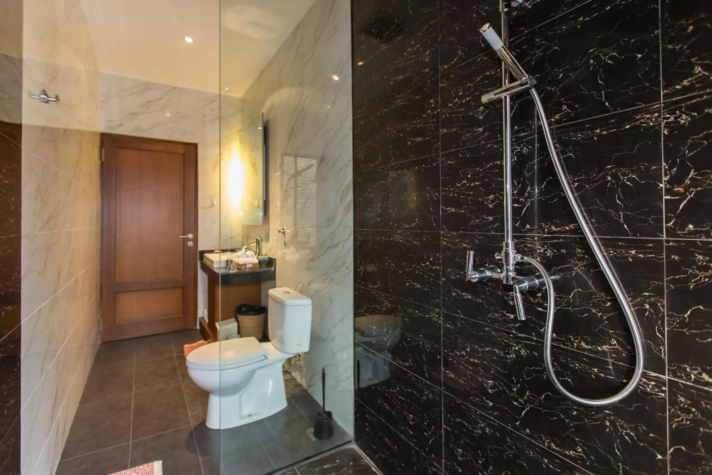 Shower in Villa Balidamai by Nagisa Bali