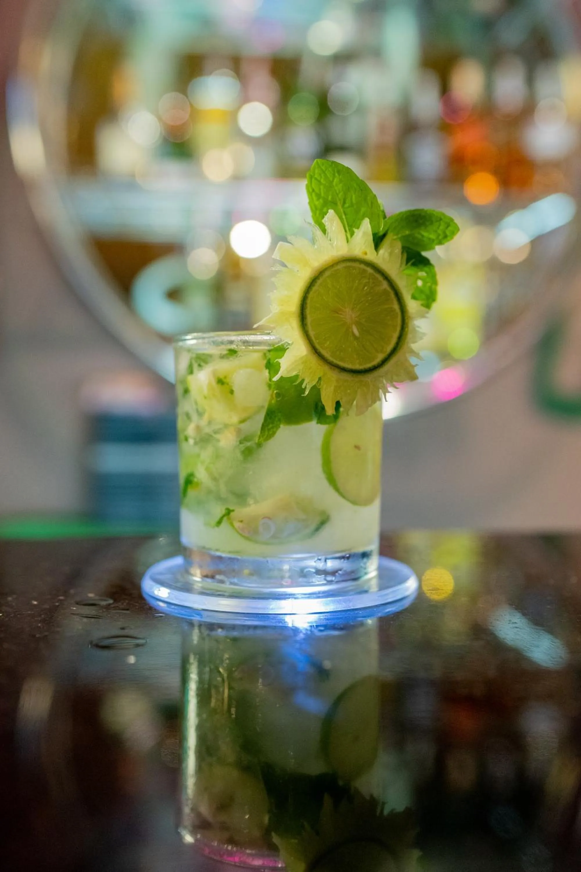 Drinks in Olympus Plaza Hotel