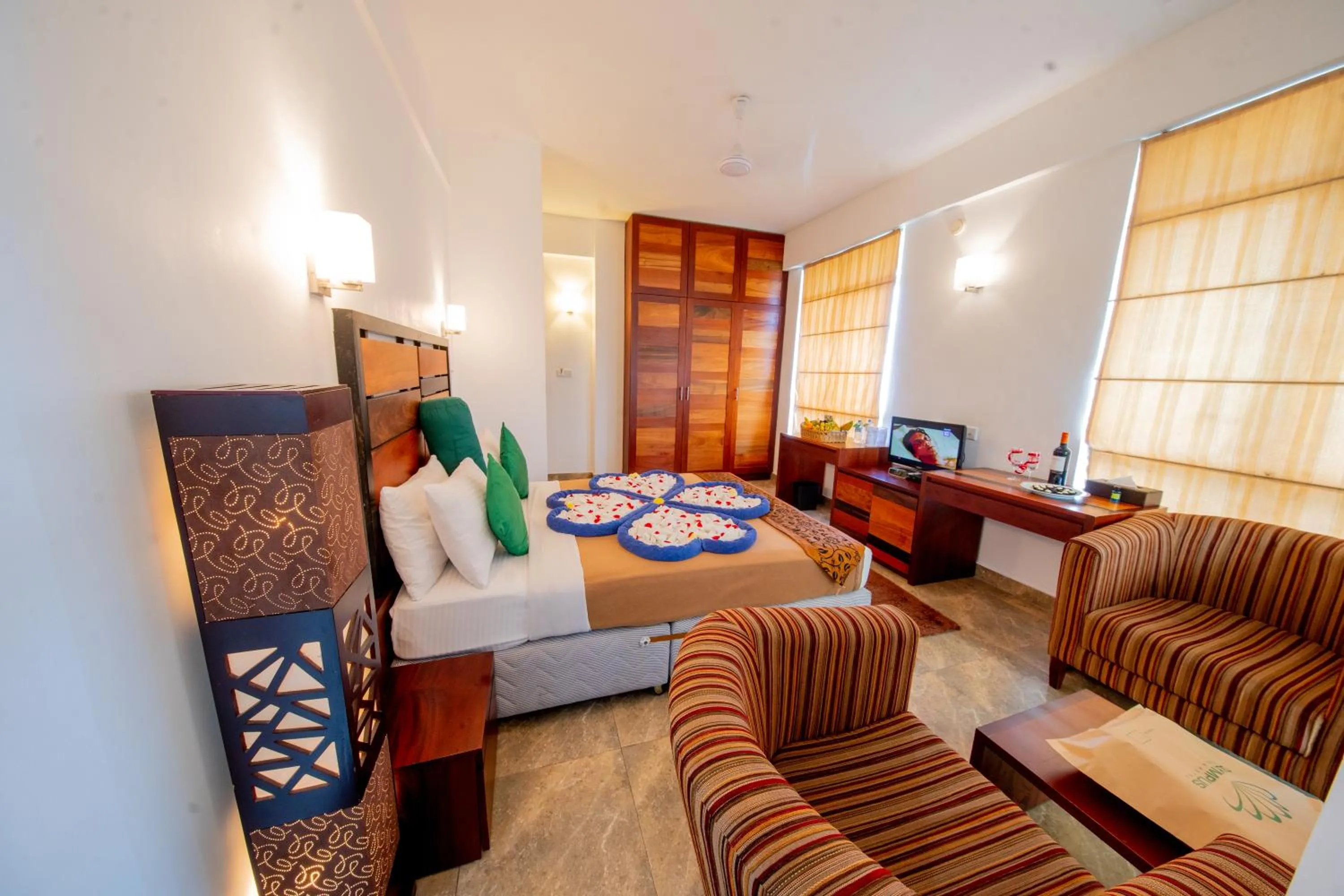 Bedroom in Olympus Plaza Hotel