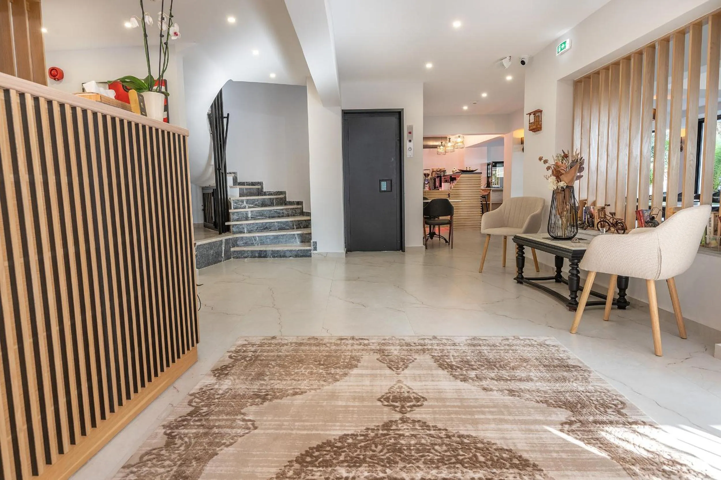 Lobby or reception in Genesis Hotel