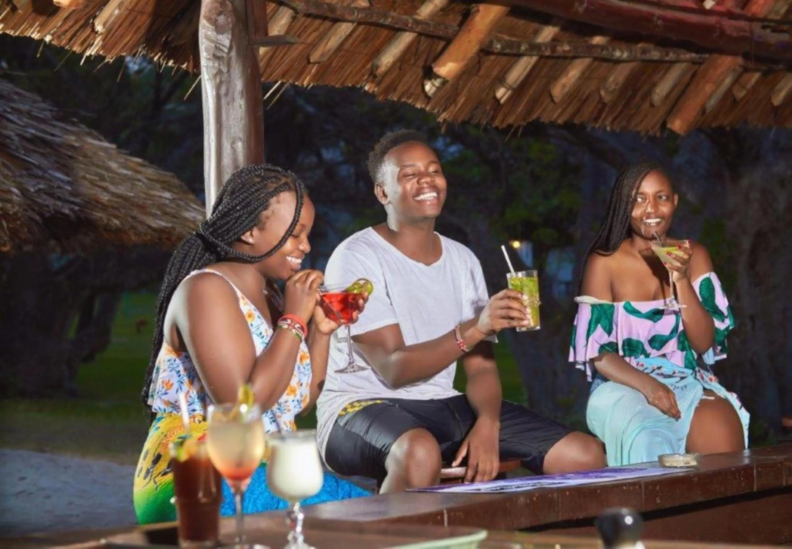 People in Jacaranda Indian Ocean Beach Resort