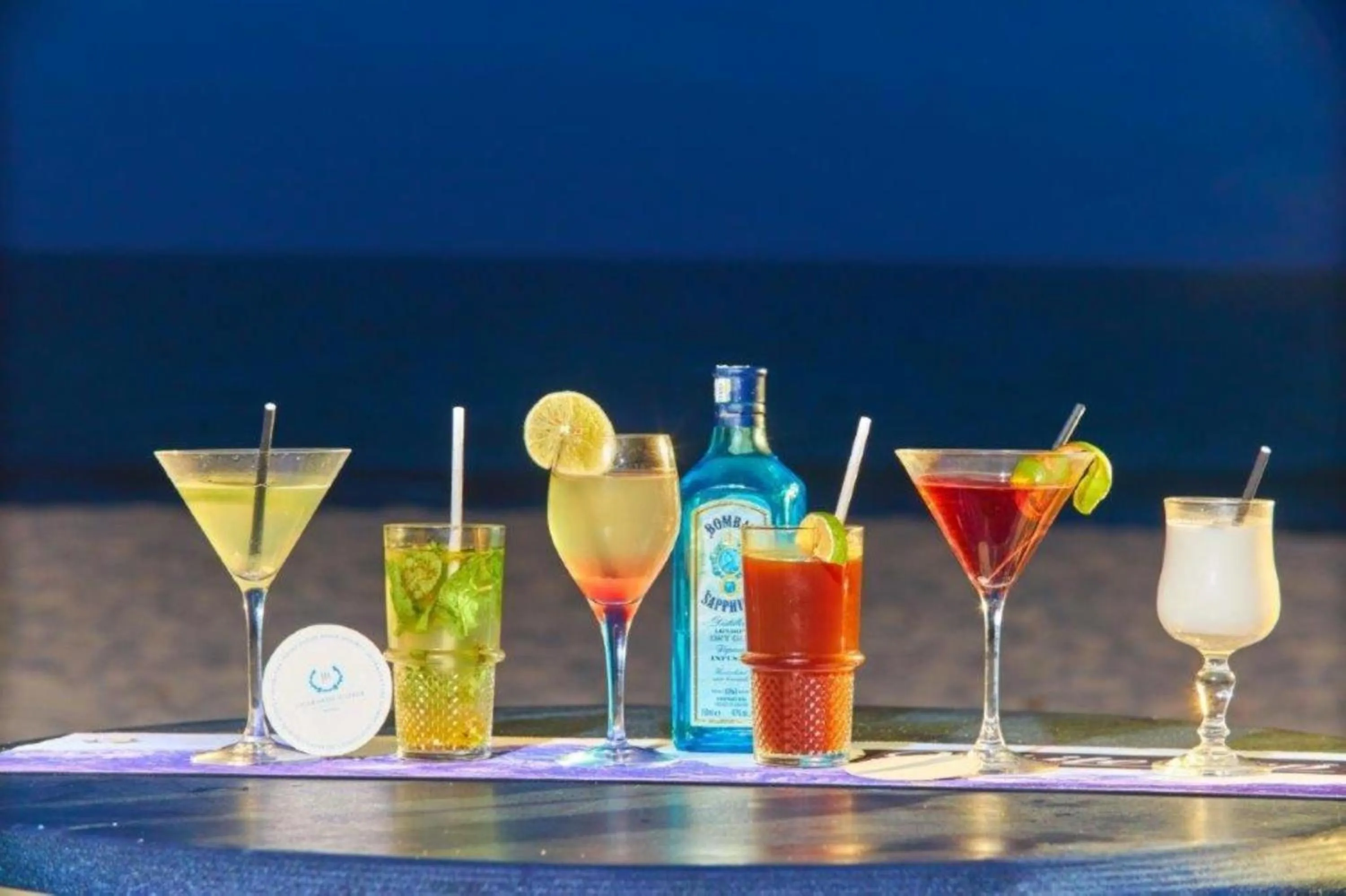 Alcoholic drinks in Jacaranda Indian Ocean Beach Resort