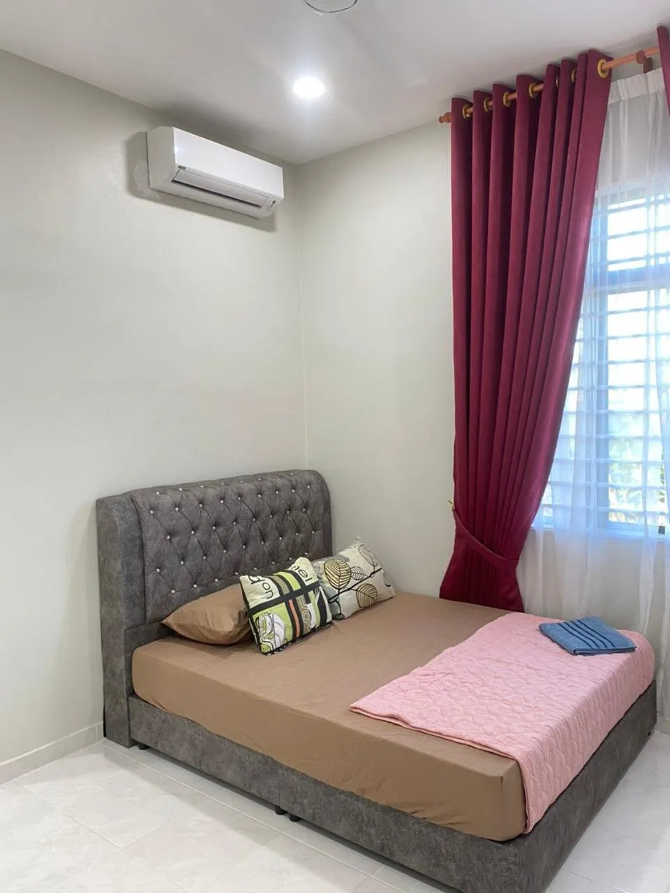 Bed in MJ Homestay Kota Bharu