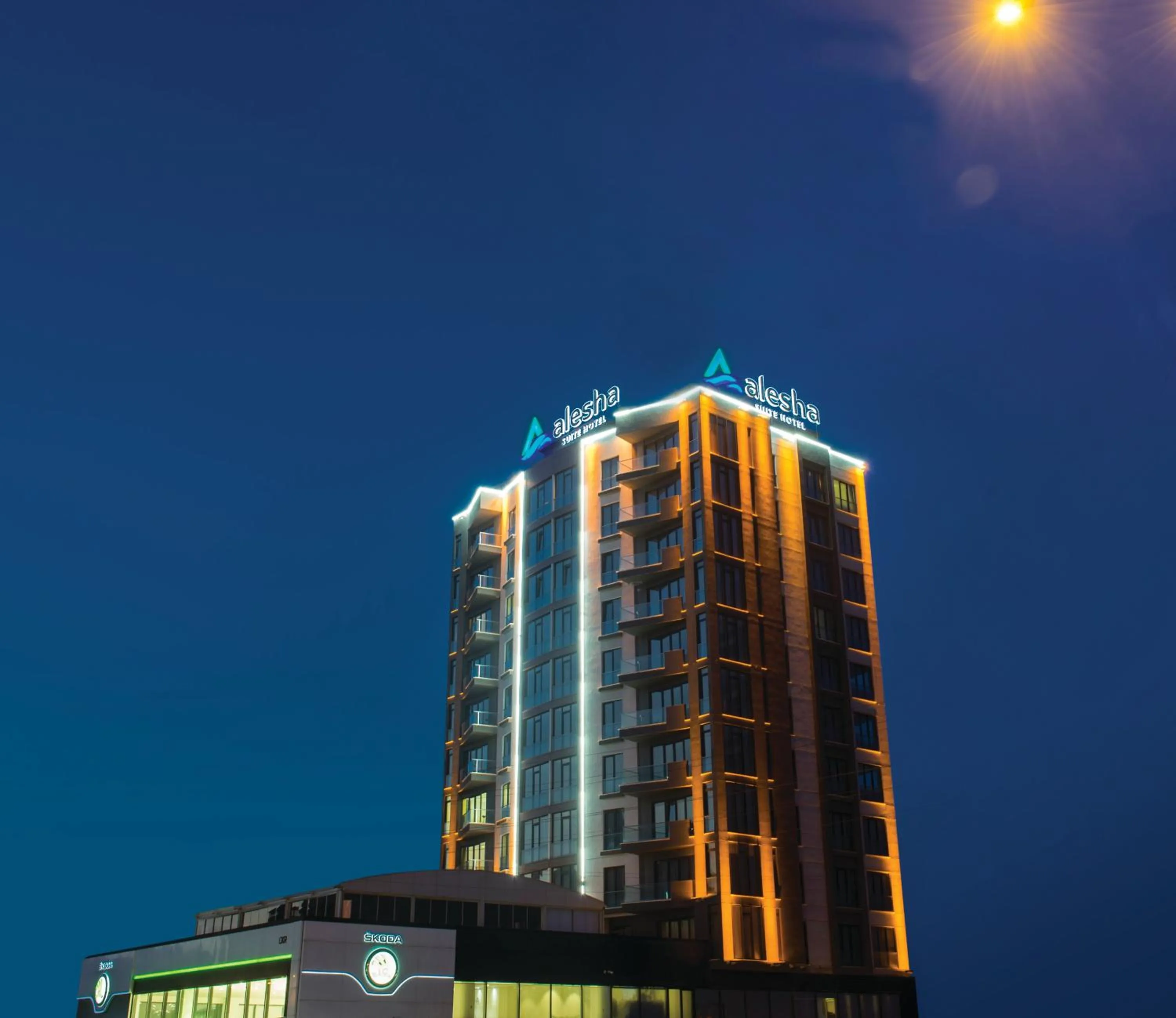 Property building in Alesha Suite Otel