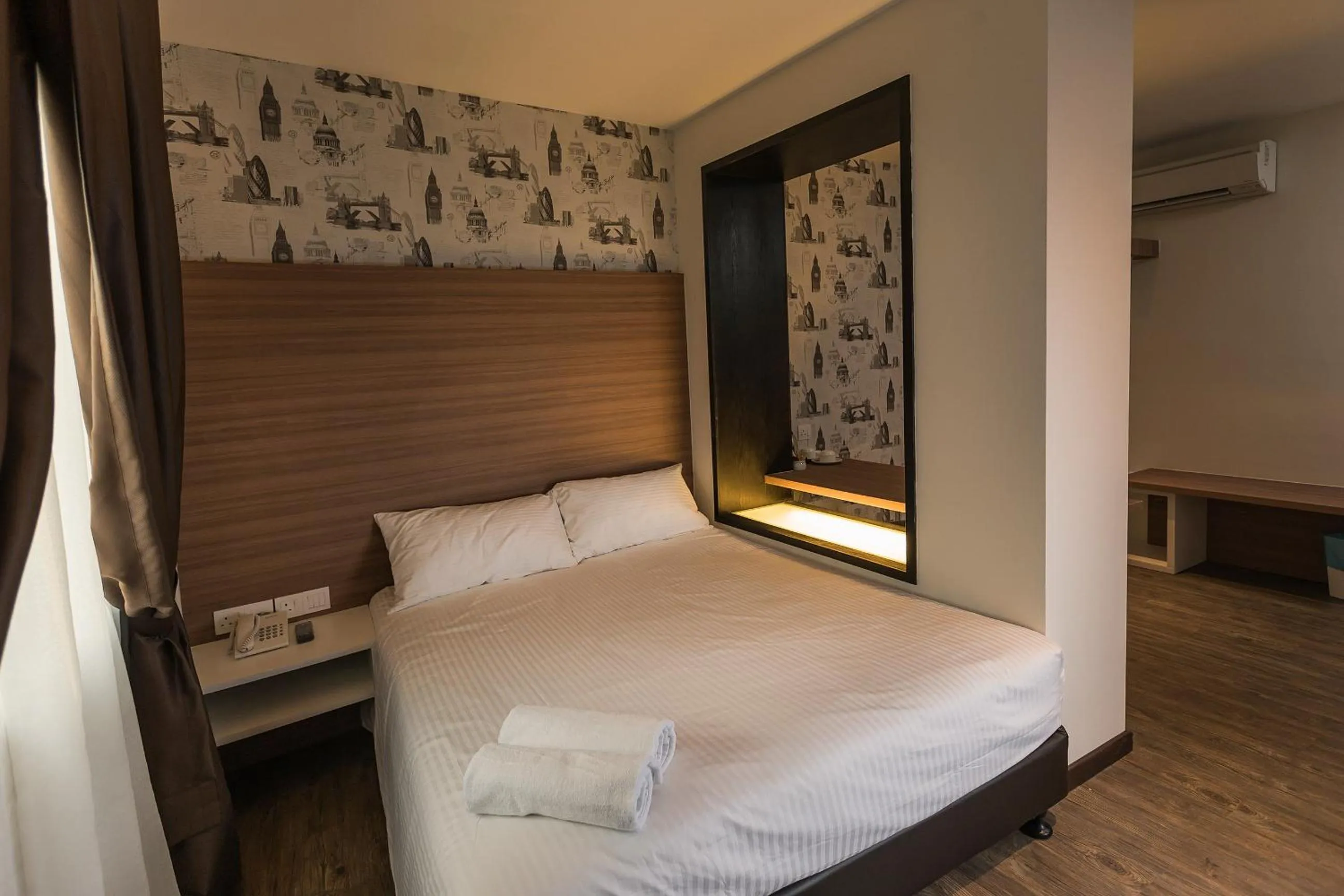 Bed in D Elegance Hotel Nusajaya