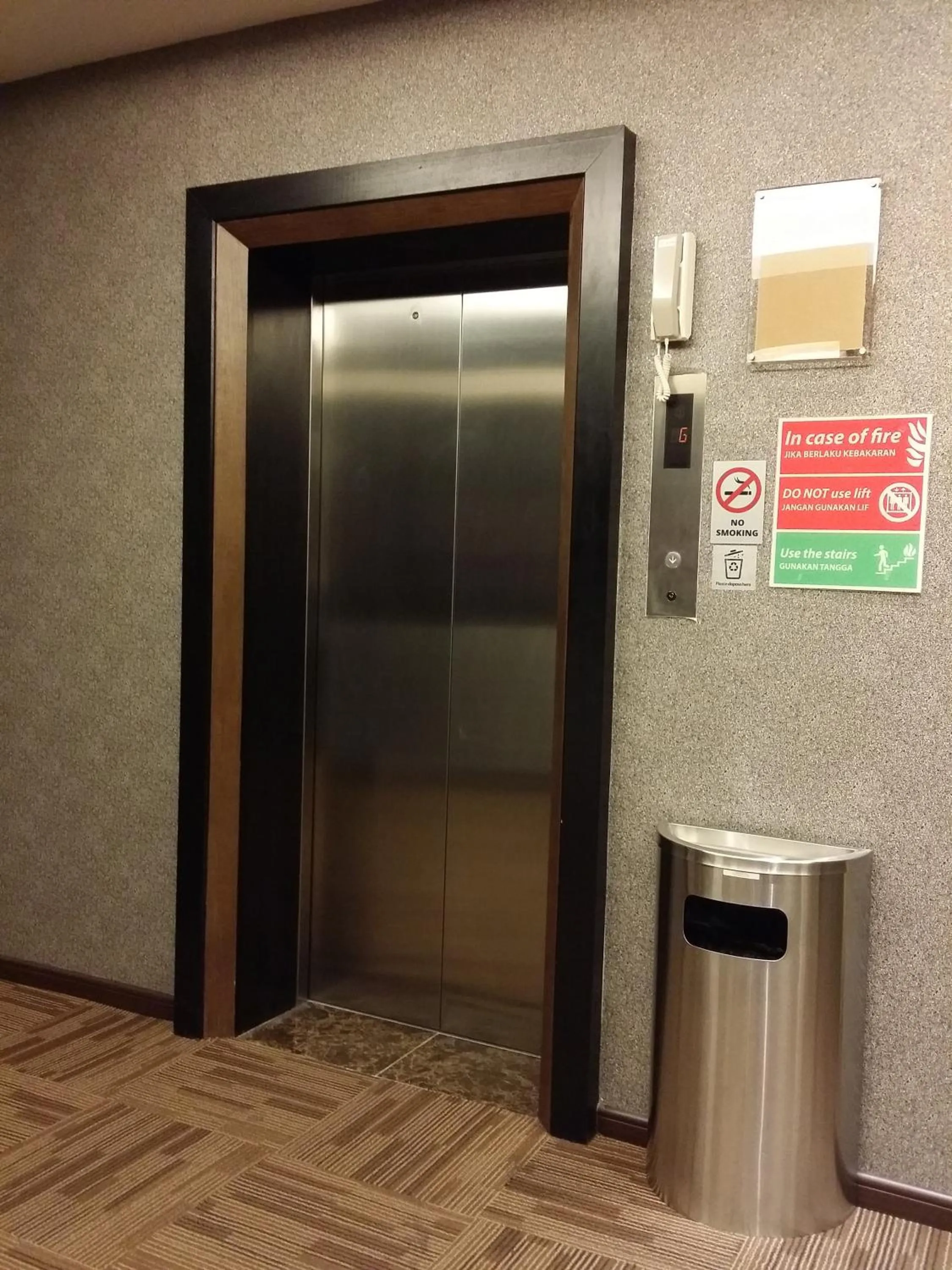 Living room in D Elegance Hotel Nusajaya