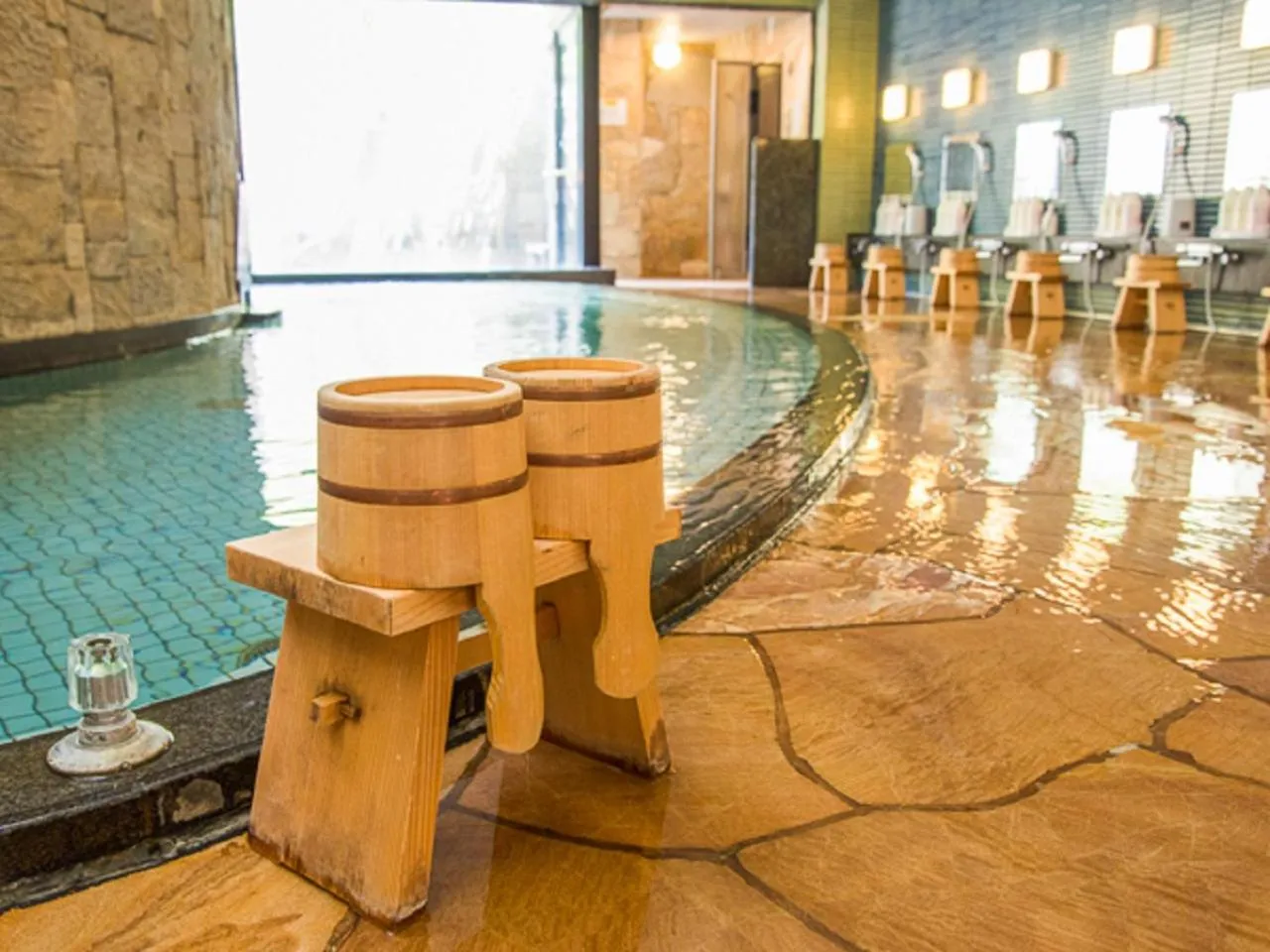 Bathroom in LiVEMAX RESORT Kaga Yamashiro