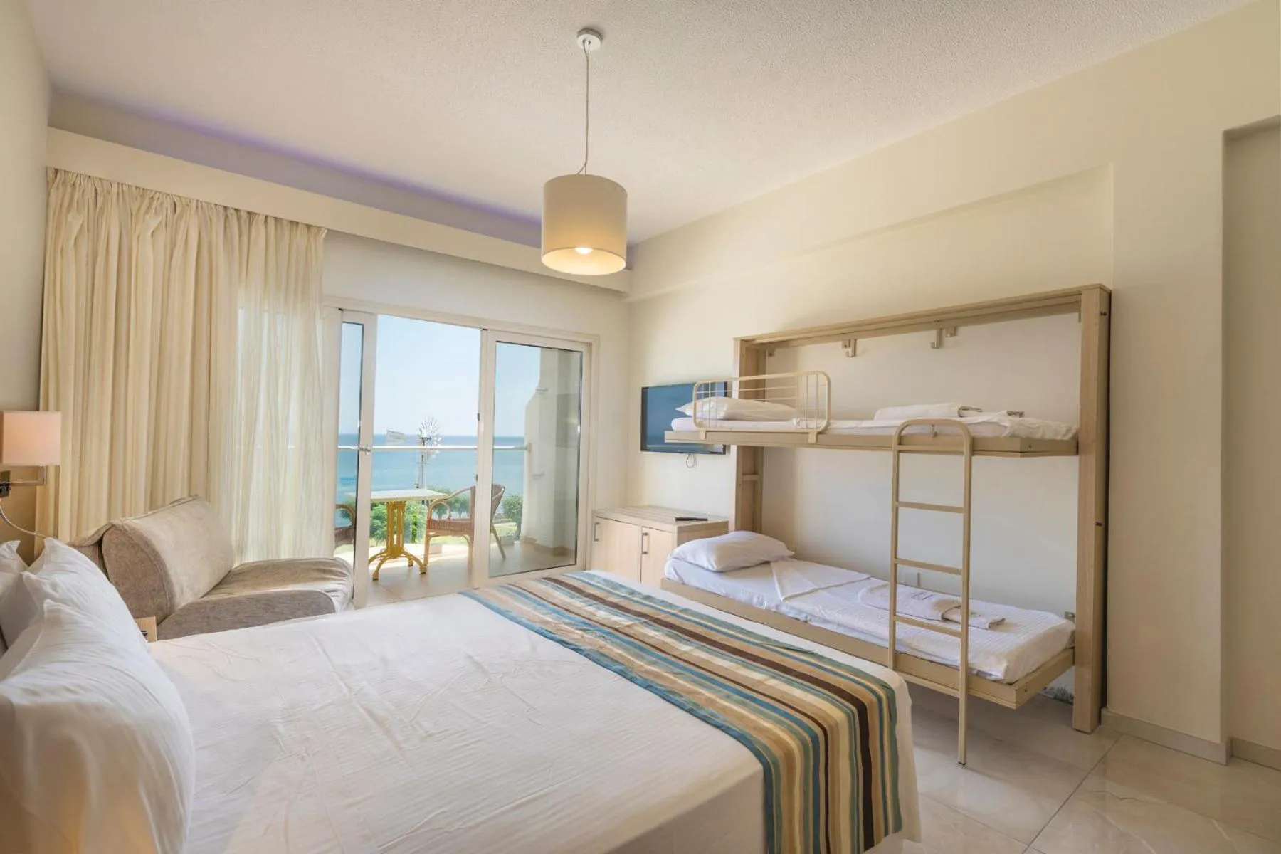 Bedroom, Bed in Pernera Beach Hotel