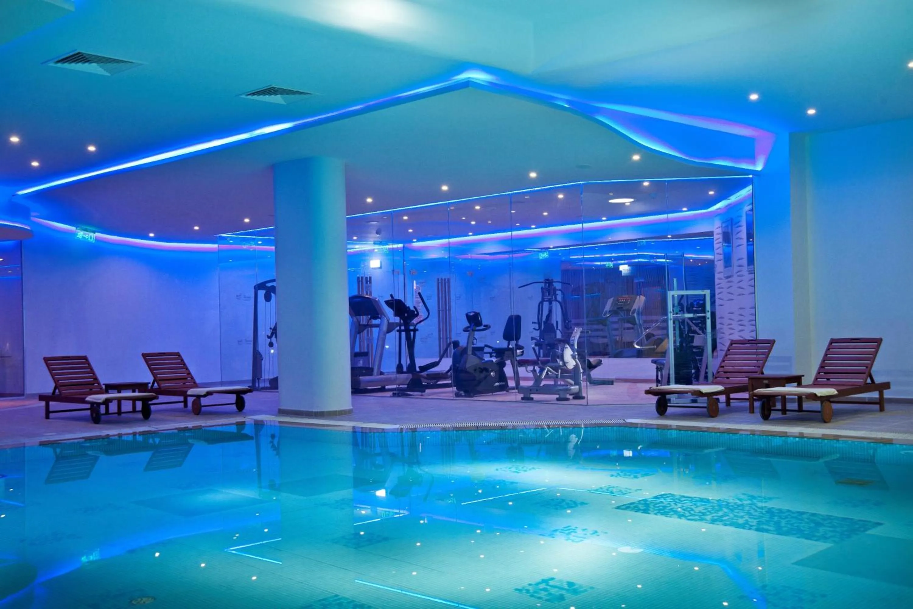 Fitness centre/facilities in Pernera Beach Hotel