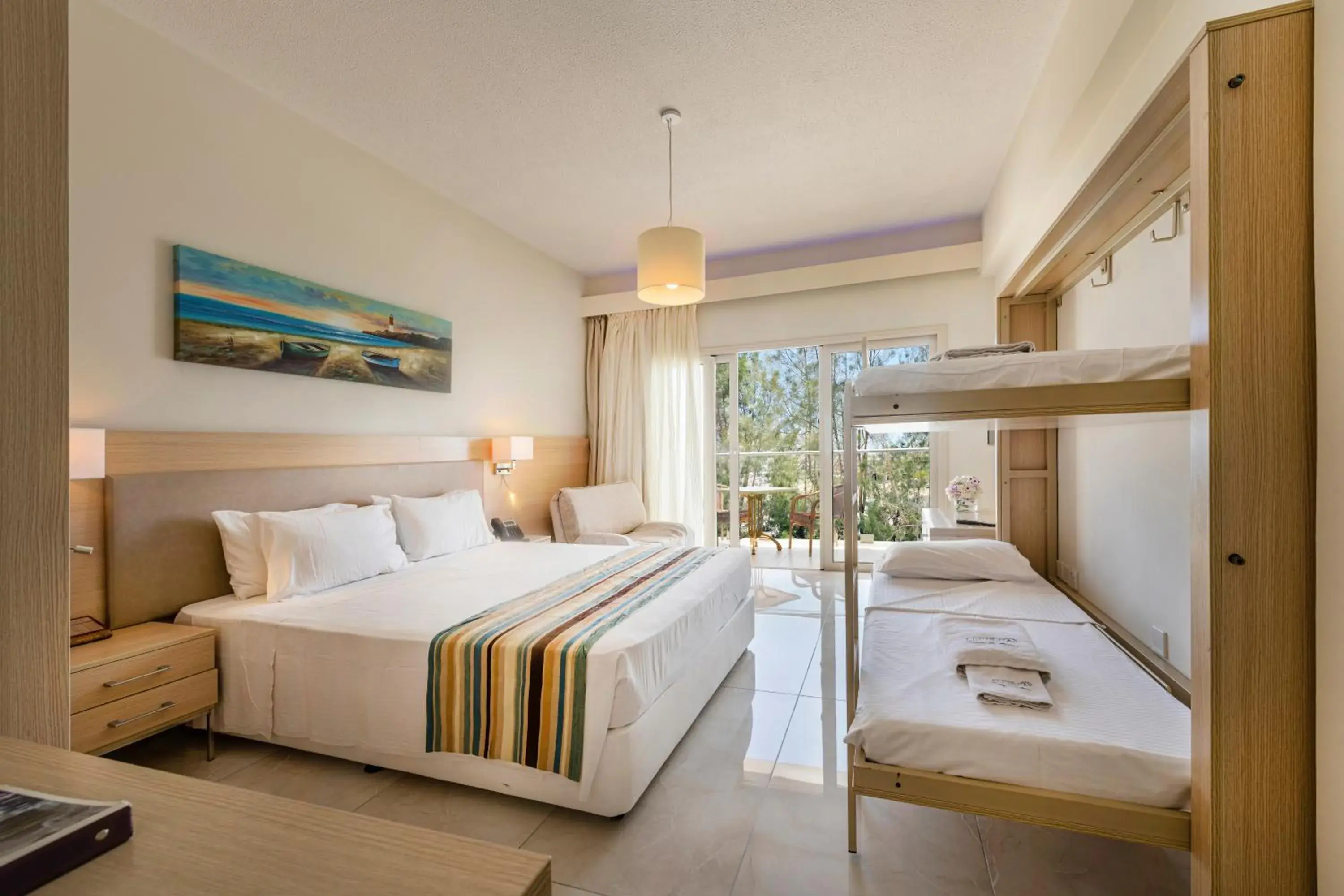 Superior Family Inland View Room (2 Adults + 2 Children) in Pernera Beach Hotel Superior Family Inland View Room (2 Adults + 2 Children) in Pernera Beach Hotel