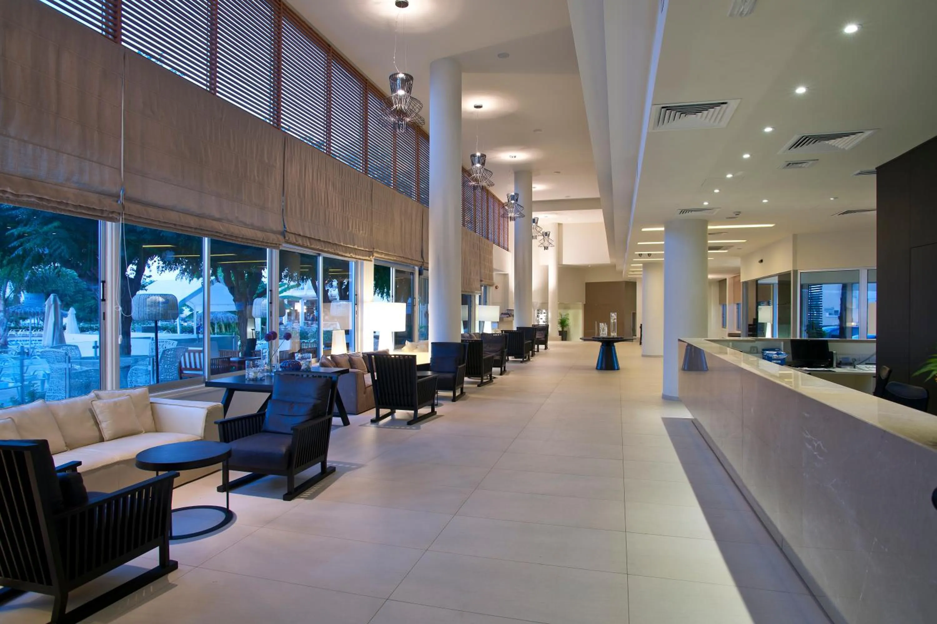 Lobby or reception in Pernera Beach Hotel