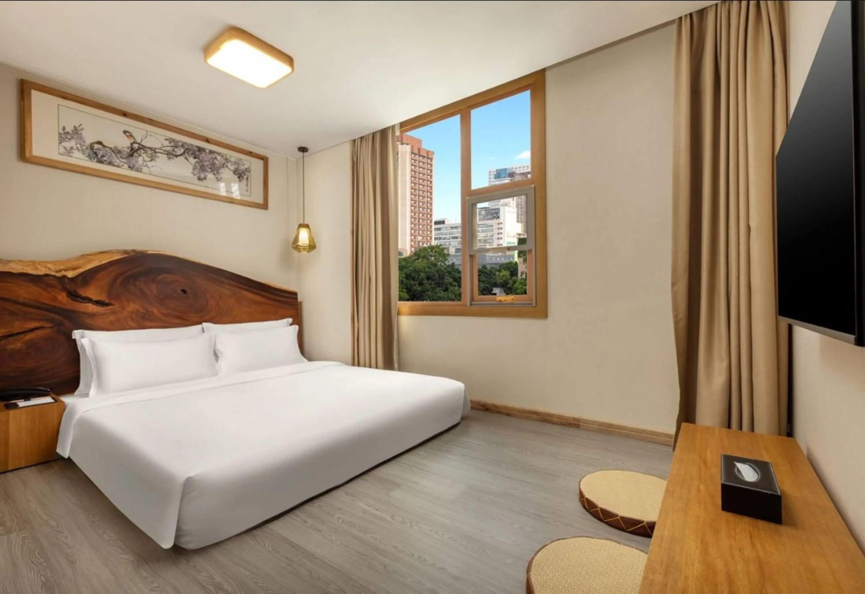 Photo of the whole room, Bed in Days Hotel by Wyndham Chengdu Renmin South Road