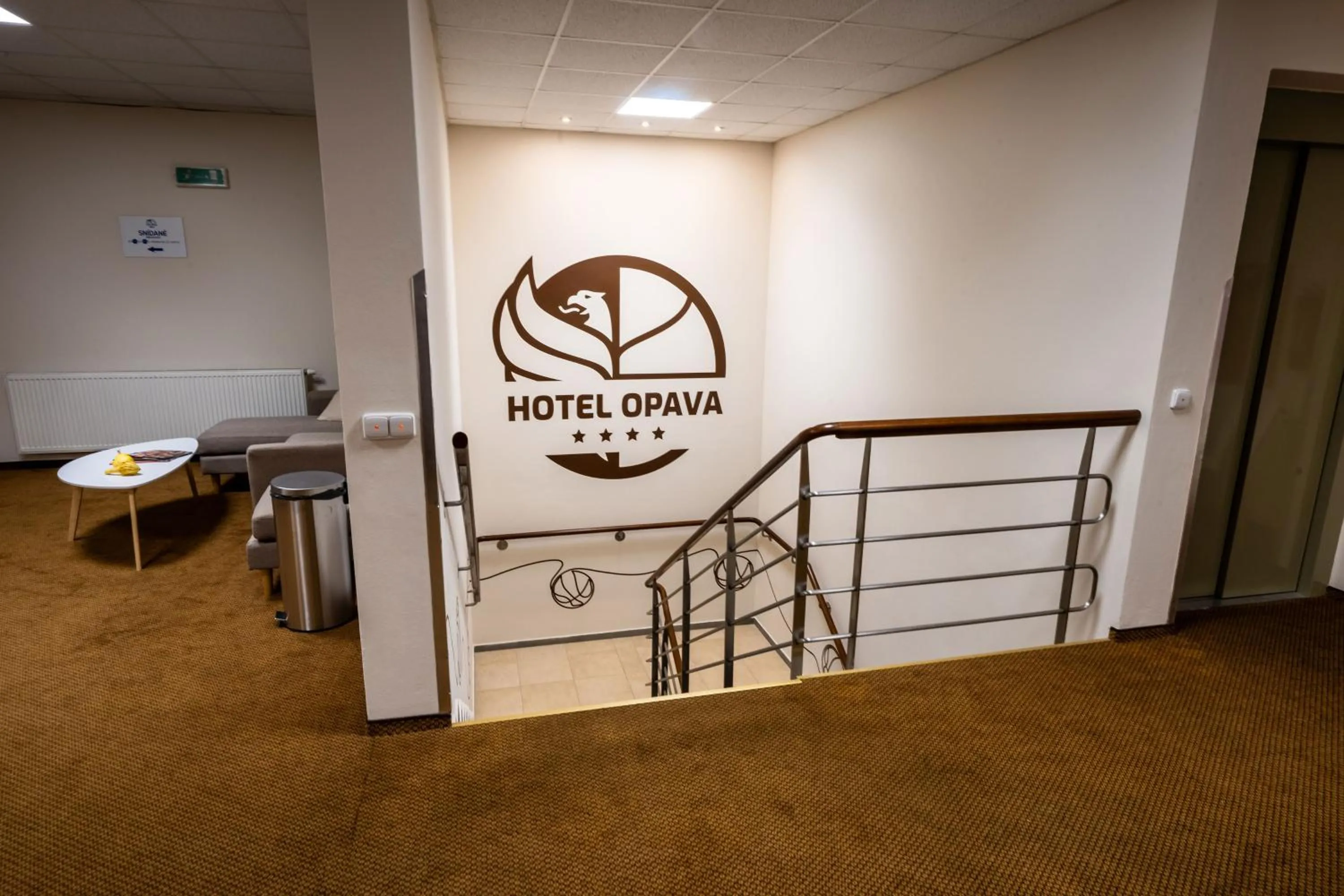 Property logo or sign in Hotel Opava - free parking
