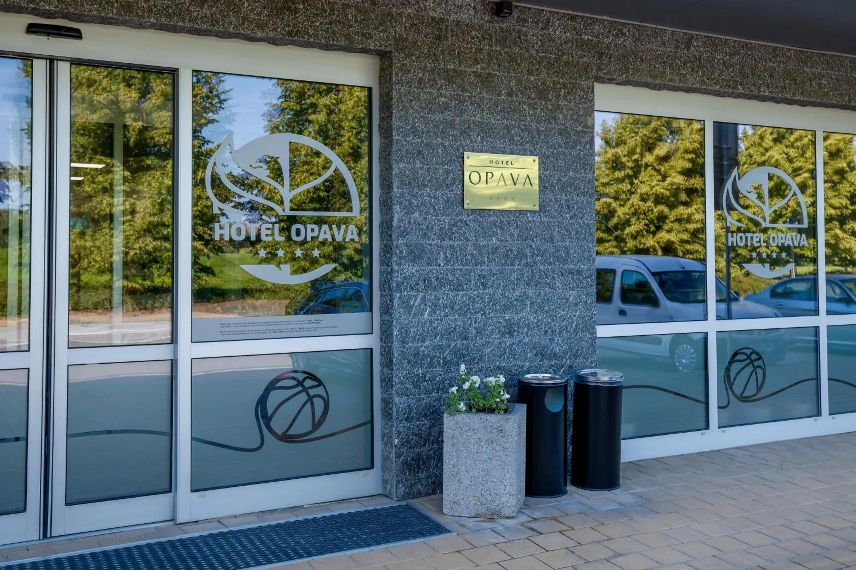 Property logo or sign in Hotel Opava - free parking
