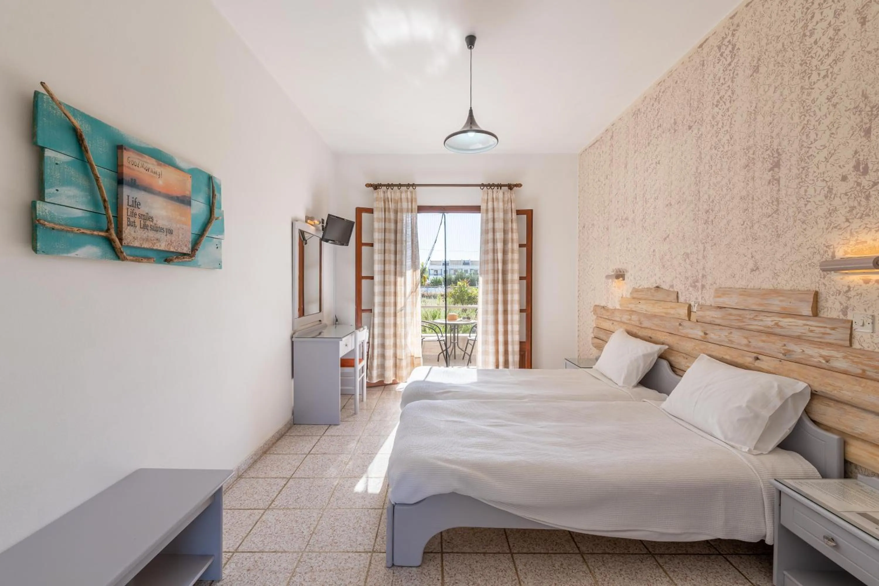 Bed in Villa Del Sol Corfu