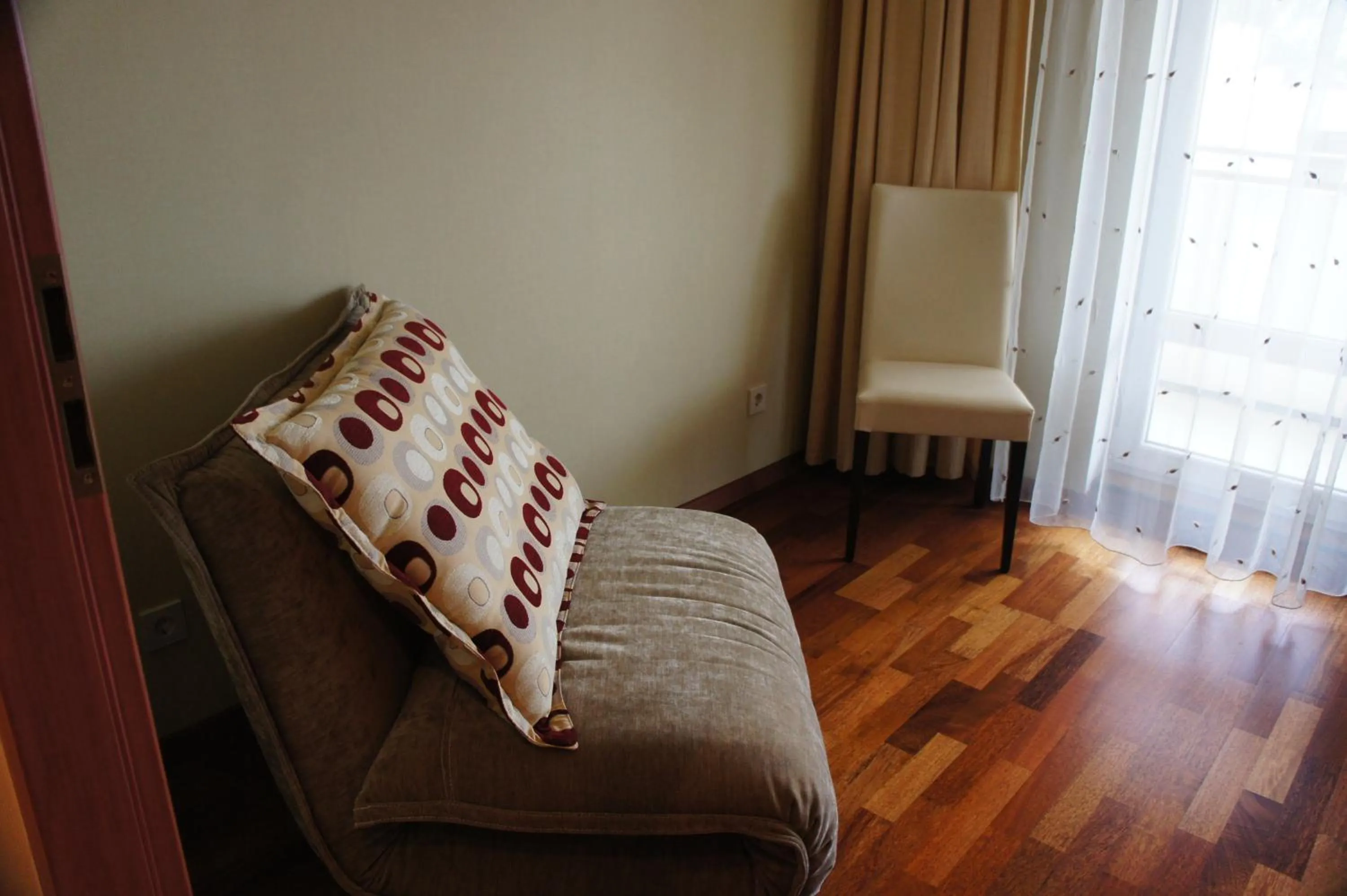 Bedroom, Bed in Lyra Apartments