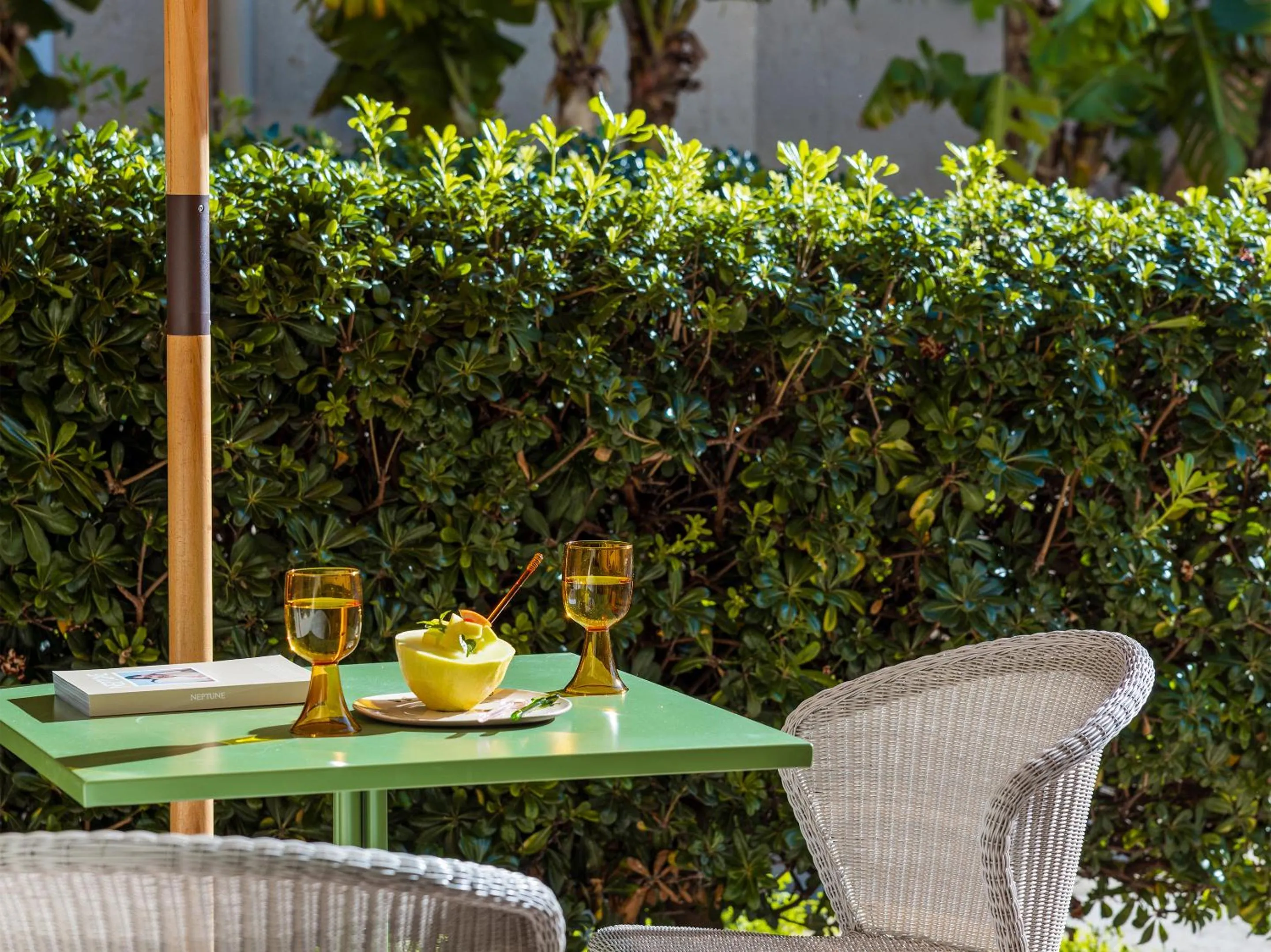 Garden in Grecotel Casa Adele