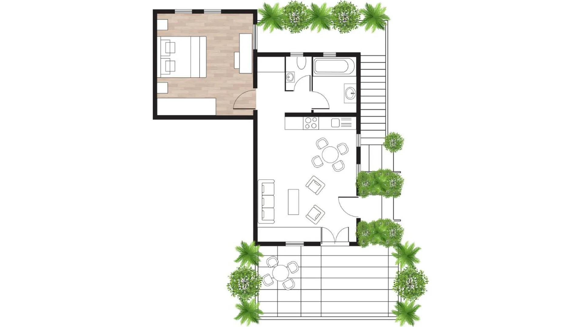 Floor plan in Grecotel Casa Adele