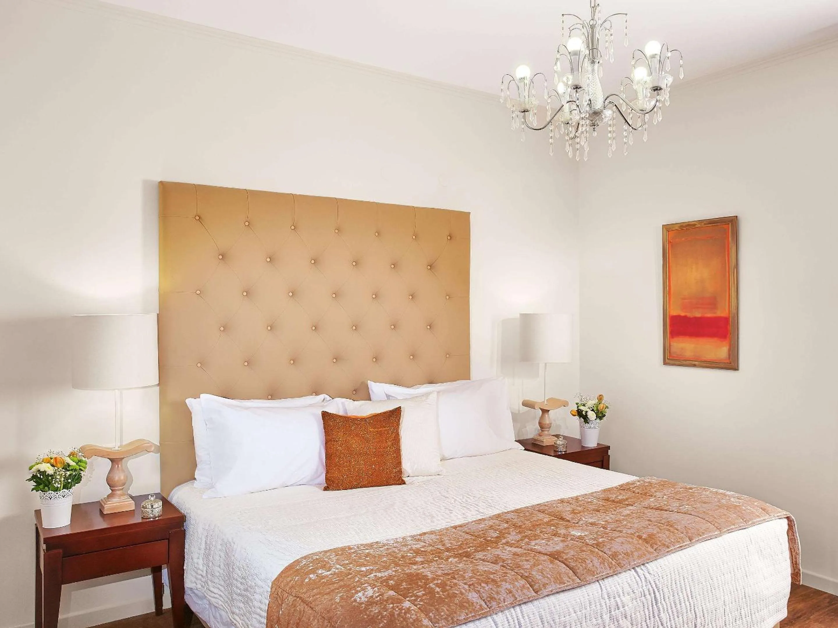 Bed in Grecotel Casa Adele