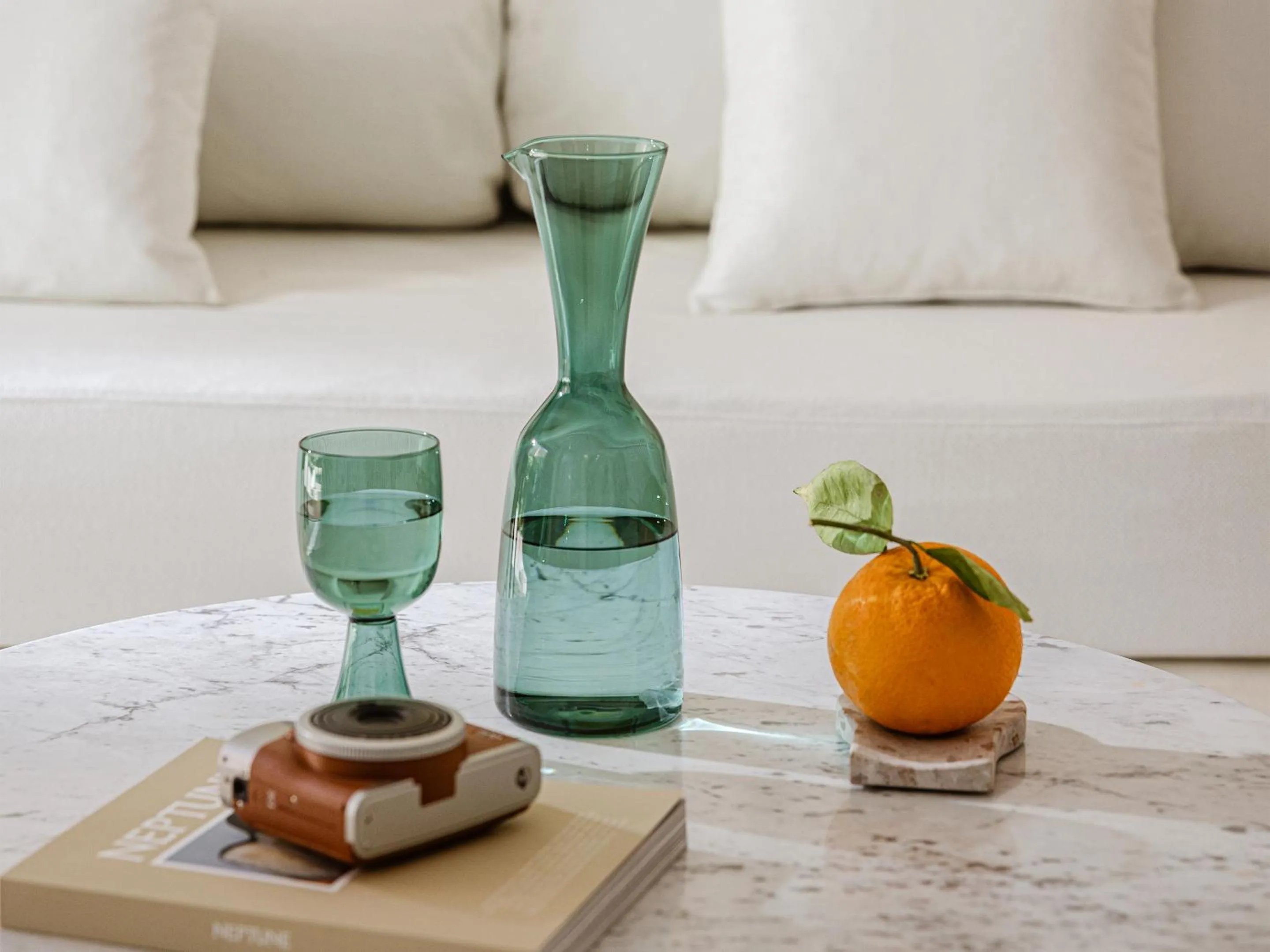 Living room in Grecotel Casa Adele