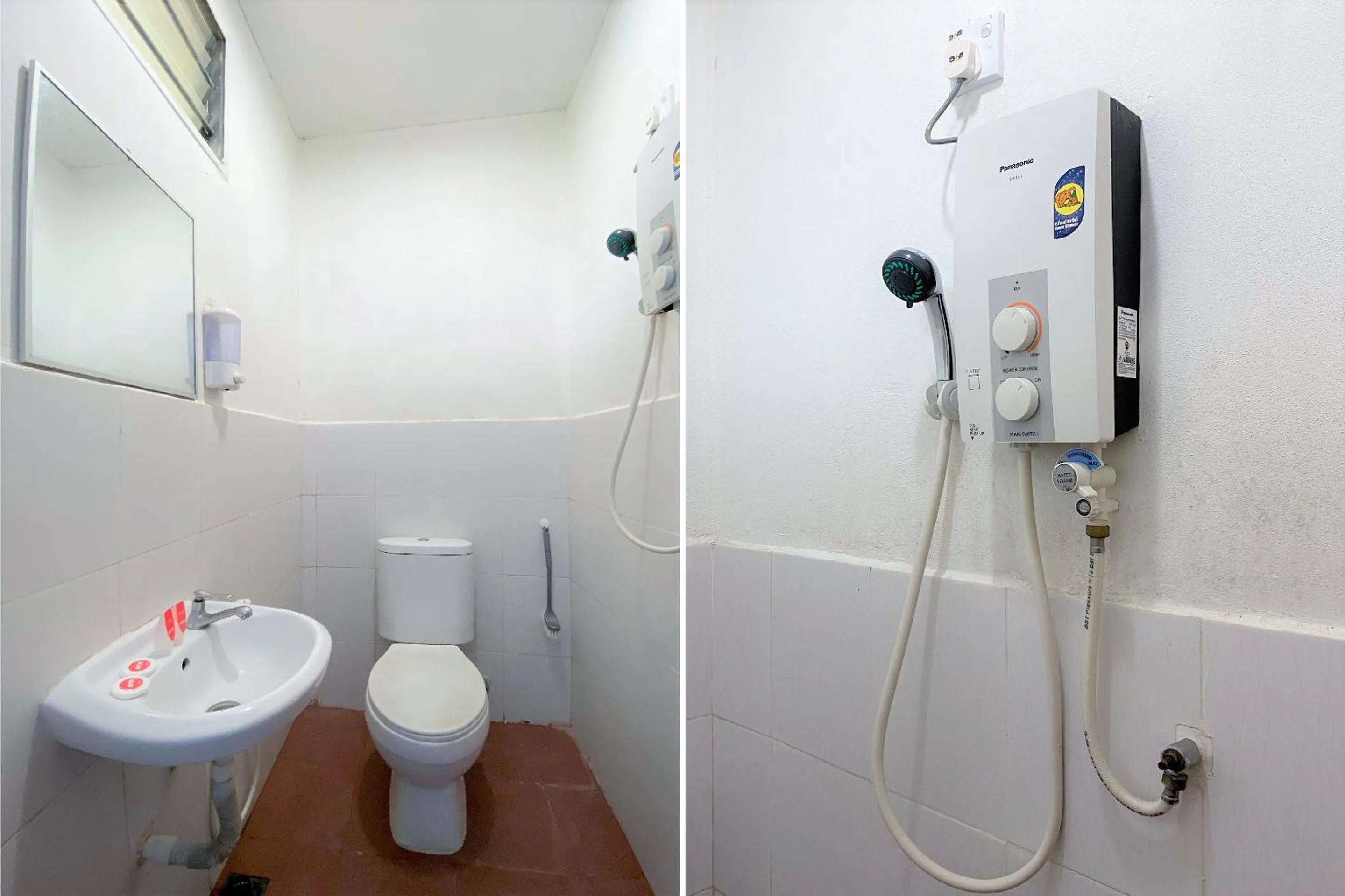 Bathroom in Capital O 90168 Serambi Pelangi Chalet