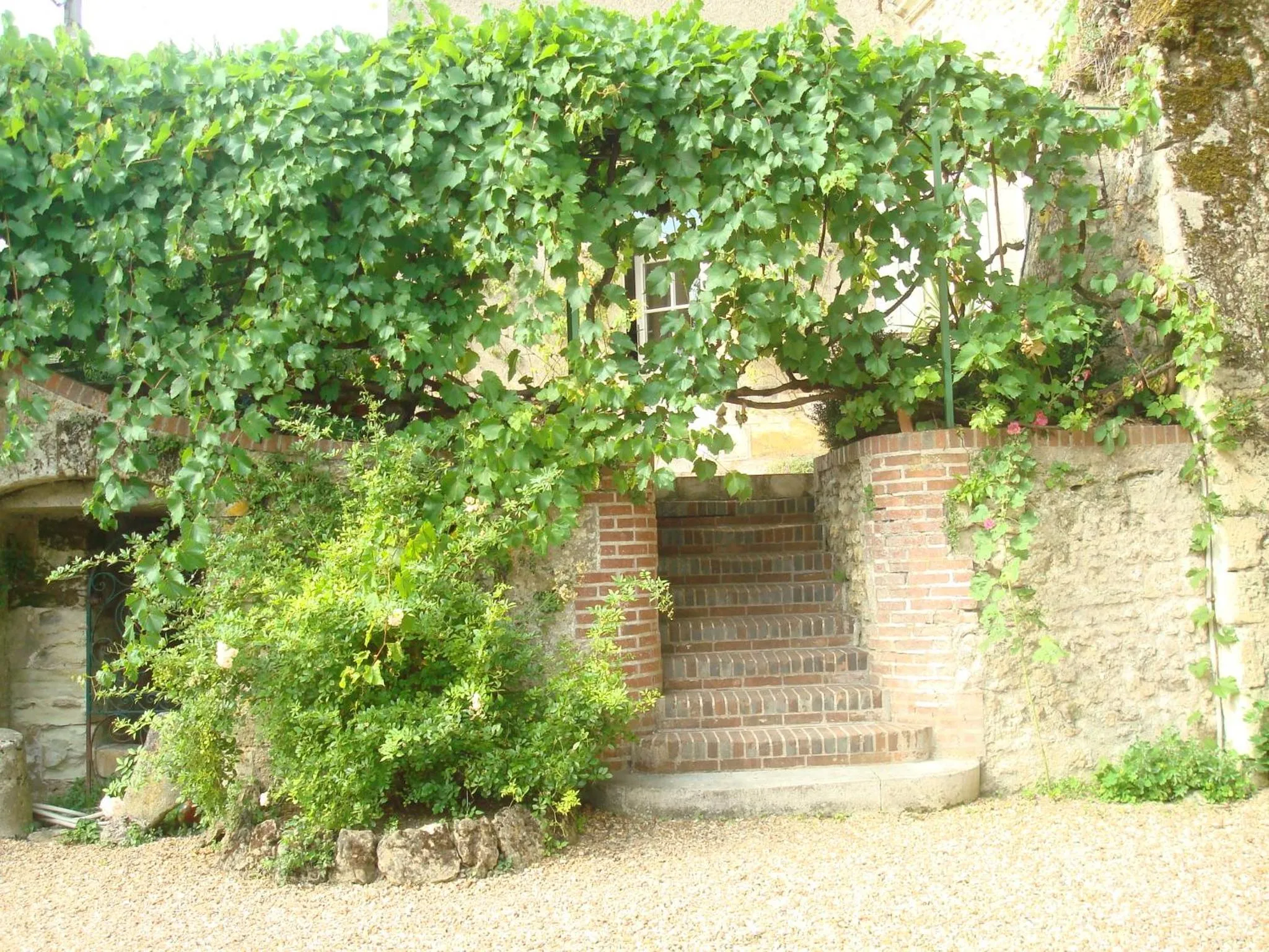 Garden in La Tonnelle de Vouvray