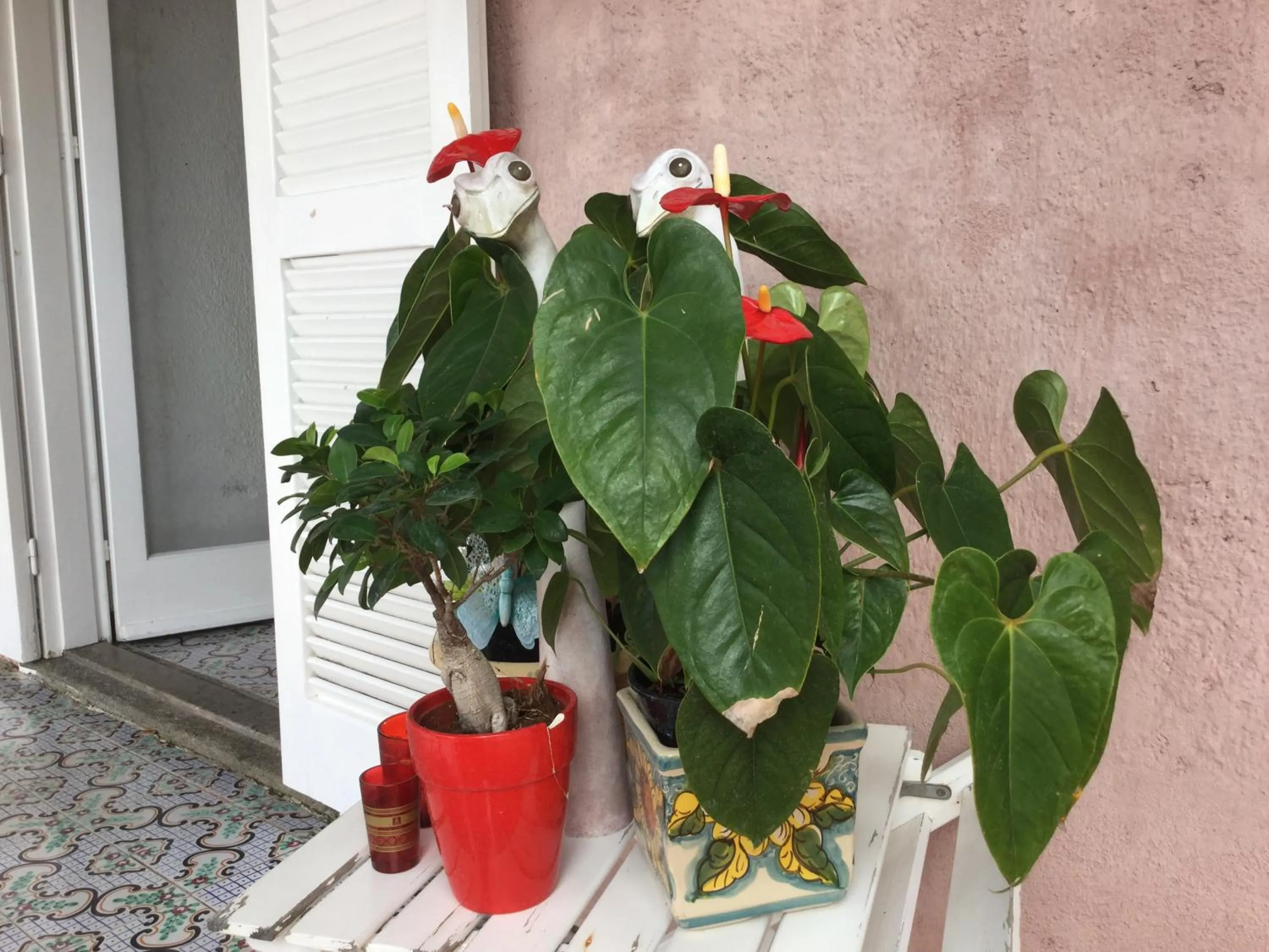 Decorative detail in B&B Le Tre Casette