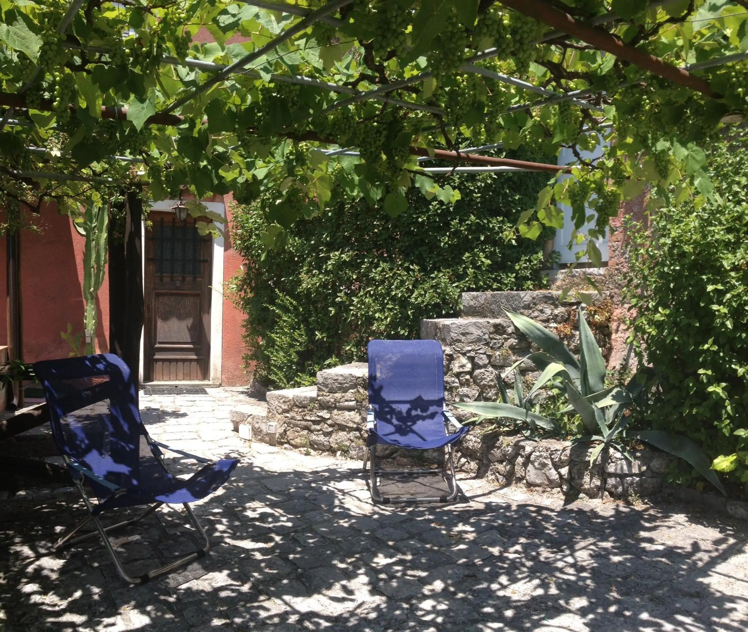 Garden in B&B Le Tre Casette