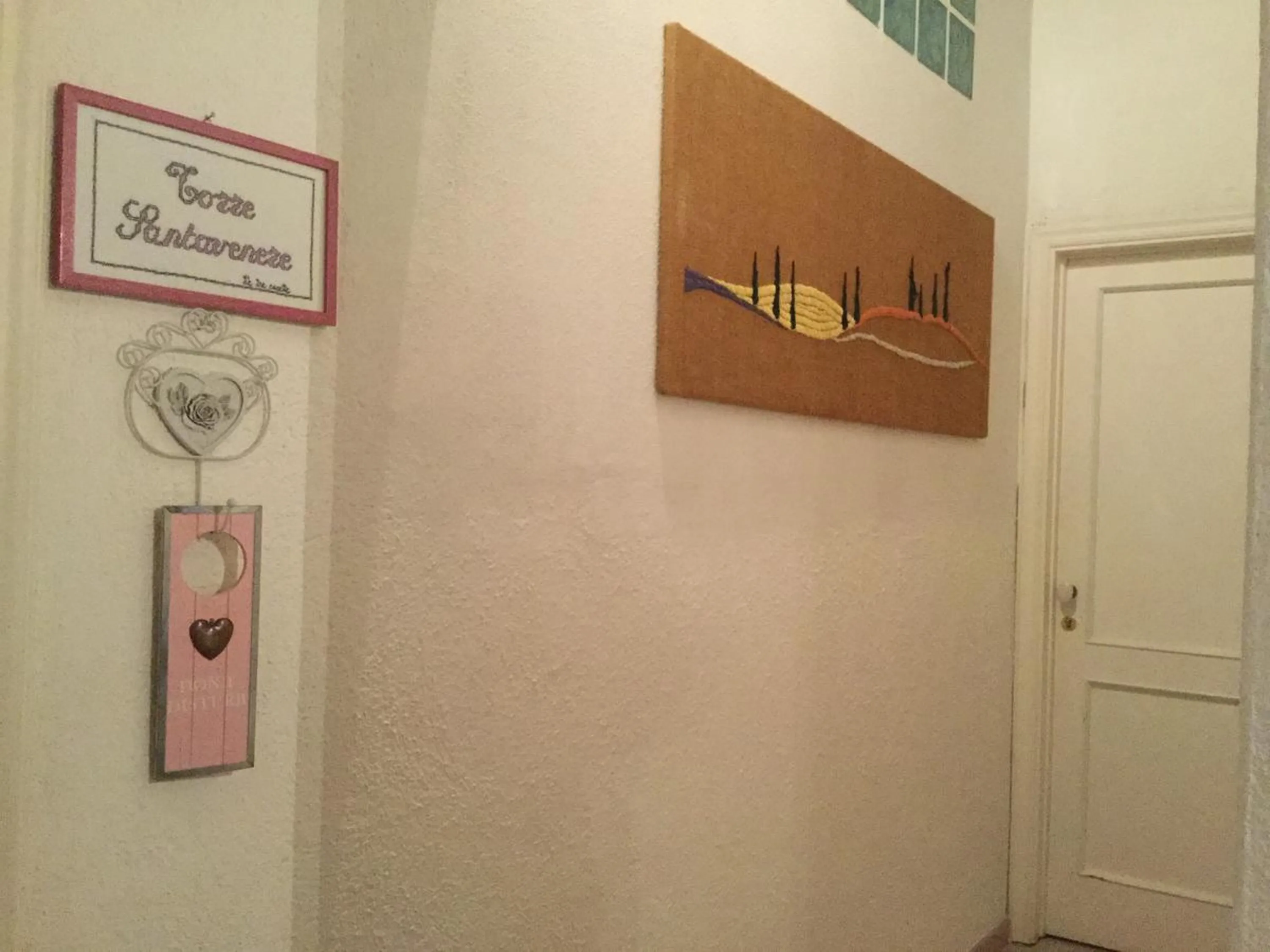 Decorative detail in B&B Le Tre Casette